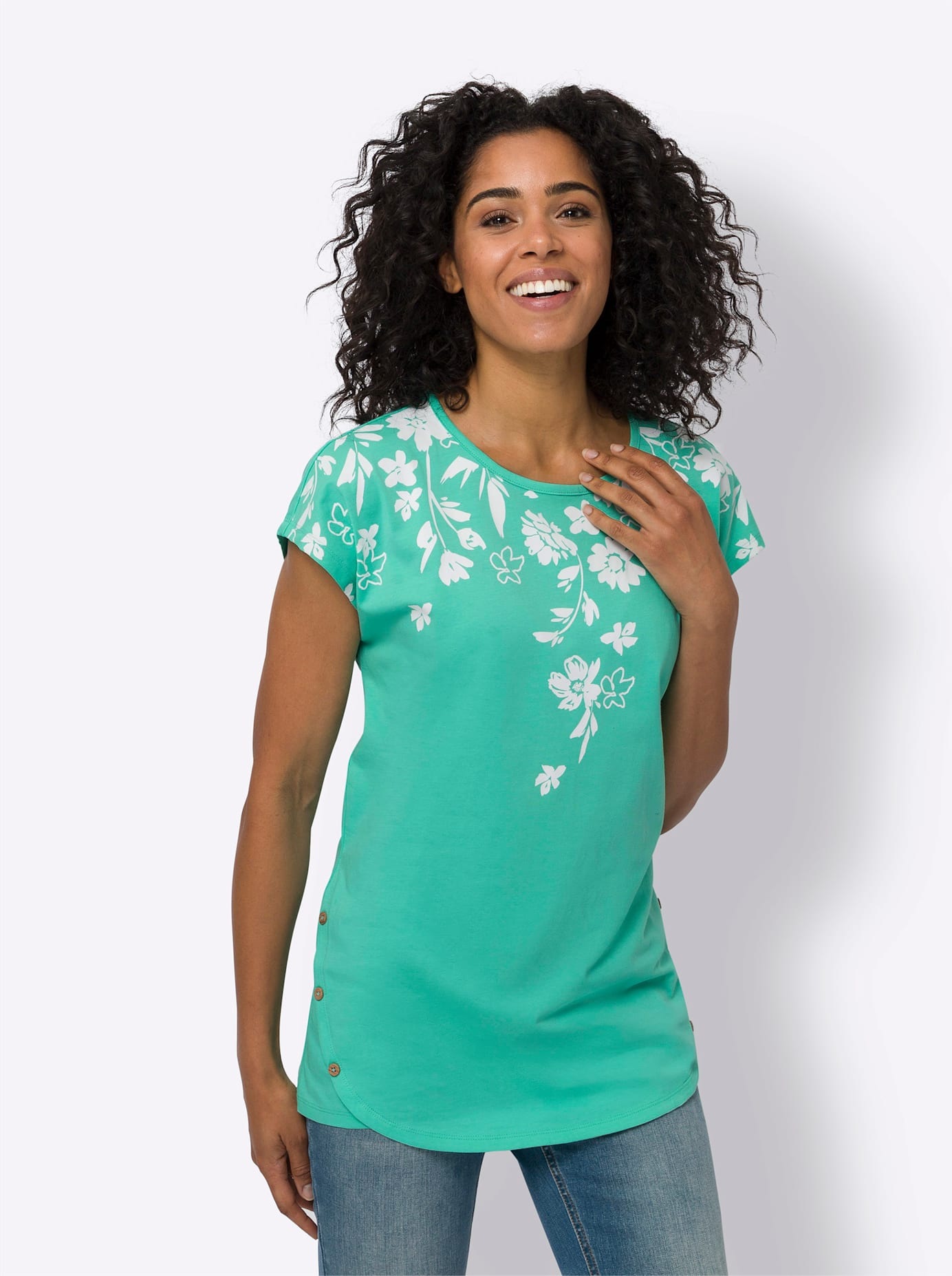 Longshirt "Longshirt" 1 Stk. tlg. günstig online kaufen