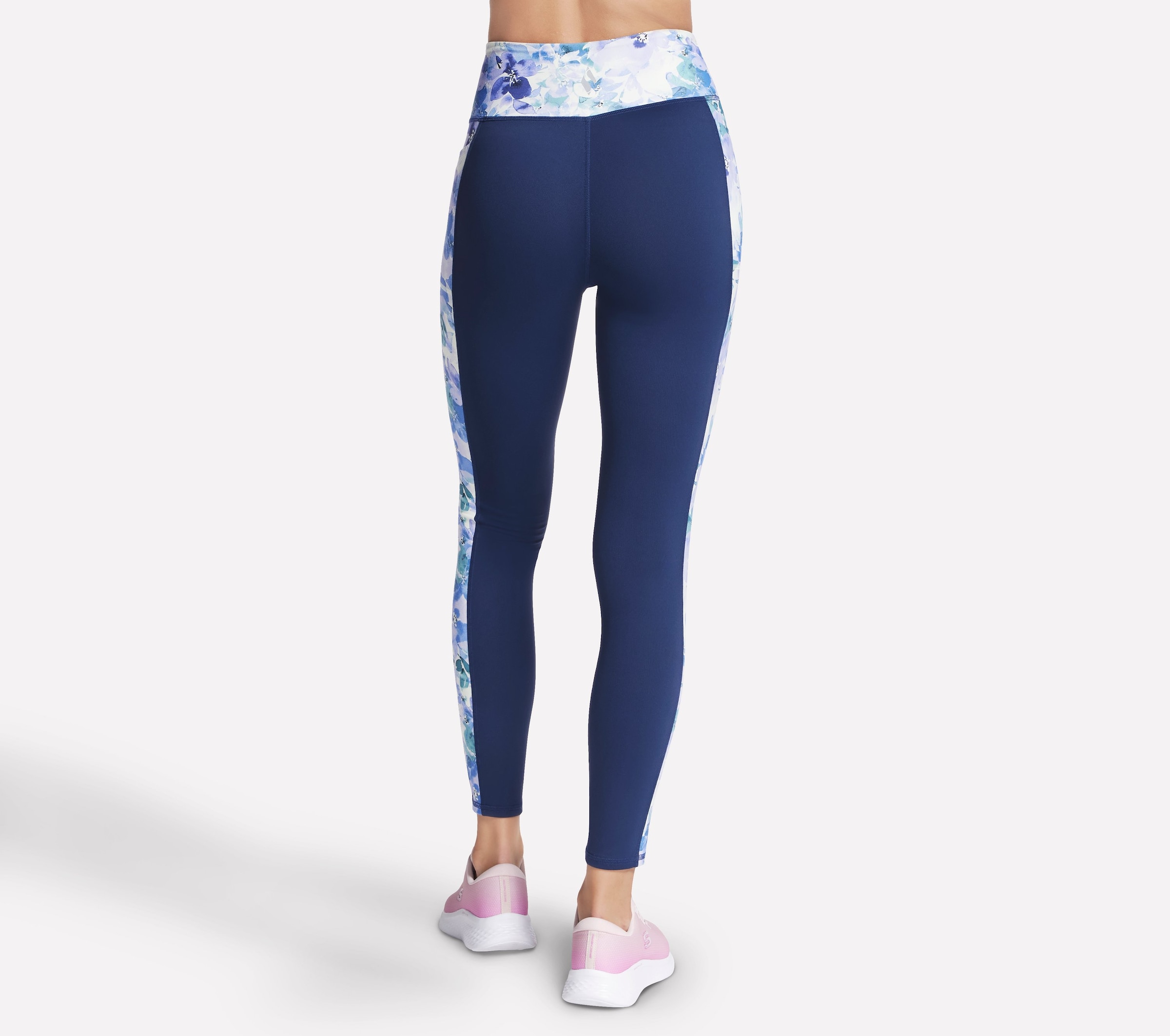 Skechers Funktionstights »BLUE SEASCAPE FLORAL«  aus Nylon und Elasthan, elastisches Material, auch in großen Größen