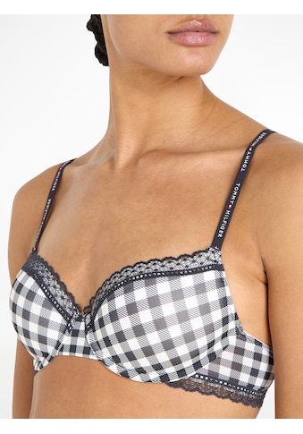 TOMMY HILFIGER Underwear Bügelloser liemenėlė »LACE DEMI PRINT«...