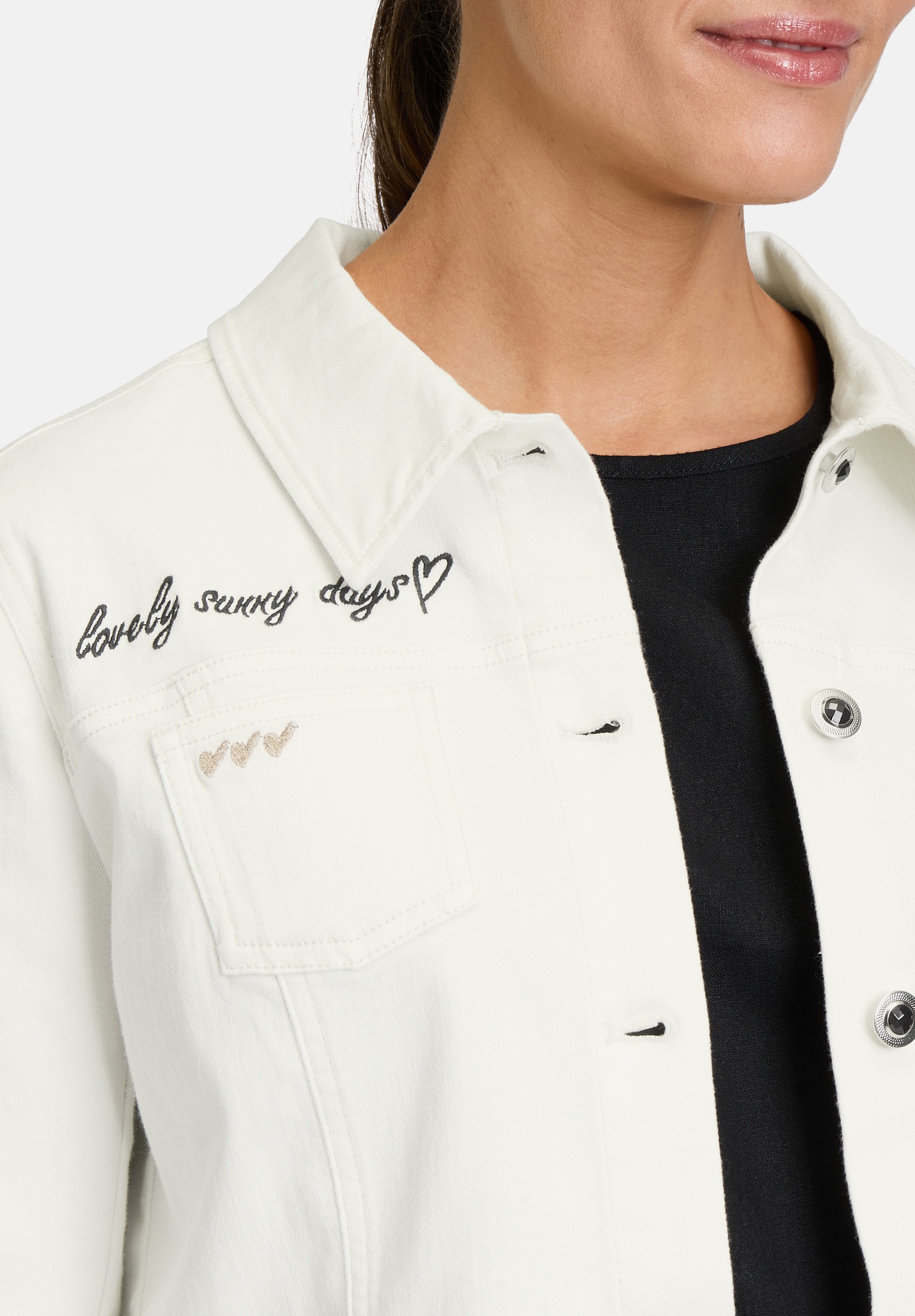 Betty Barclay Jackenblazer »Damen langarm« Stickerei