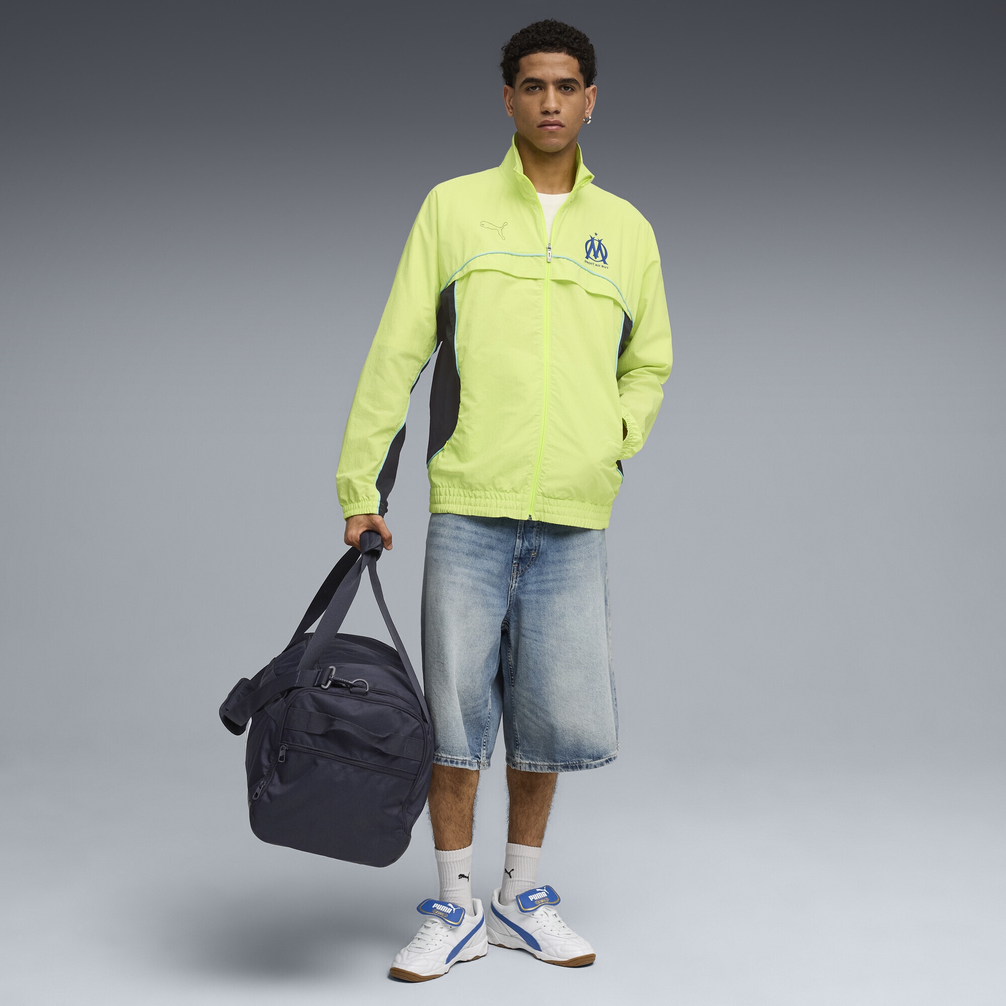 PUMA Trainingsjacke »Olympique de Marseille FtblEssentials Cellerator Jacke Herren«