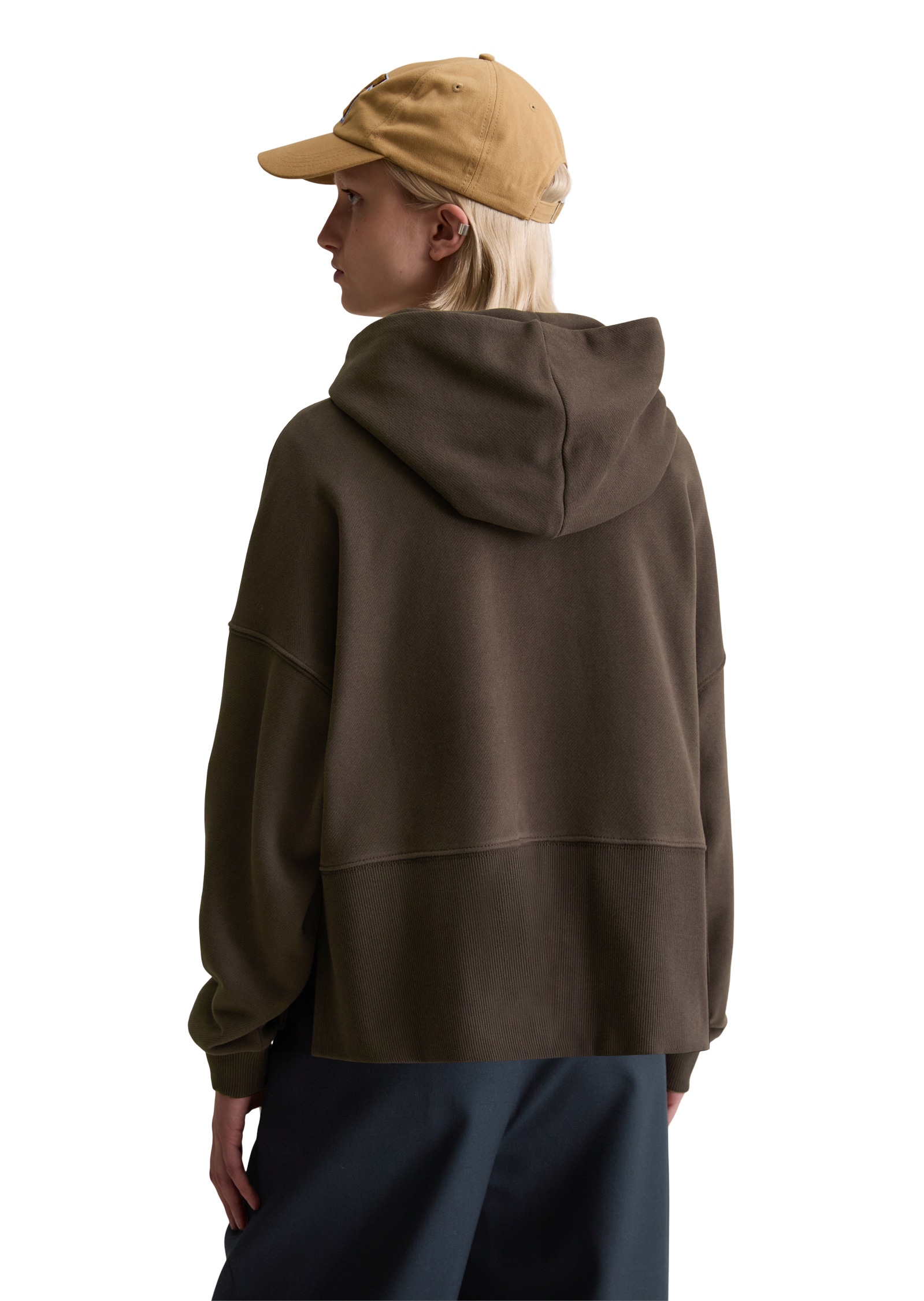 Marc O'Polo DENIM Sweatshirt »mit breitem Rippbund«
