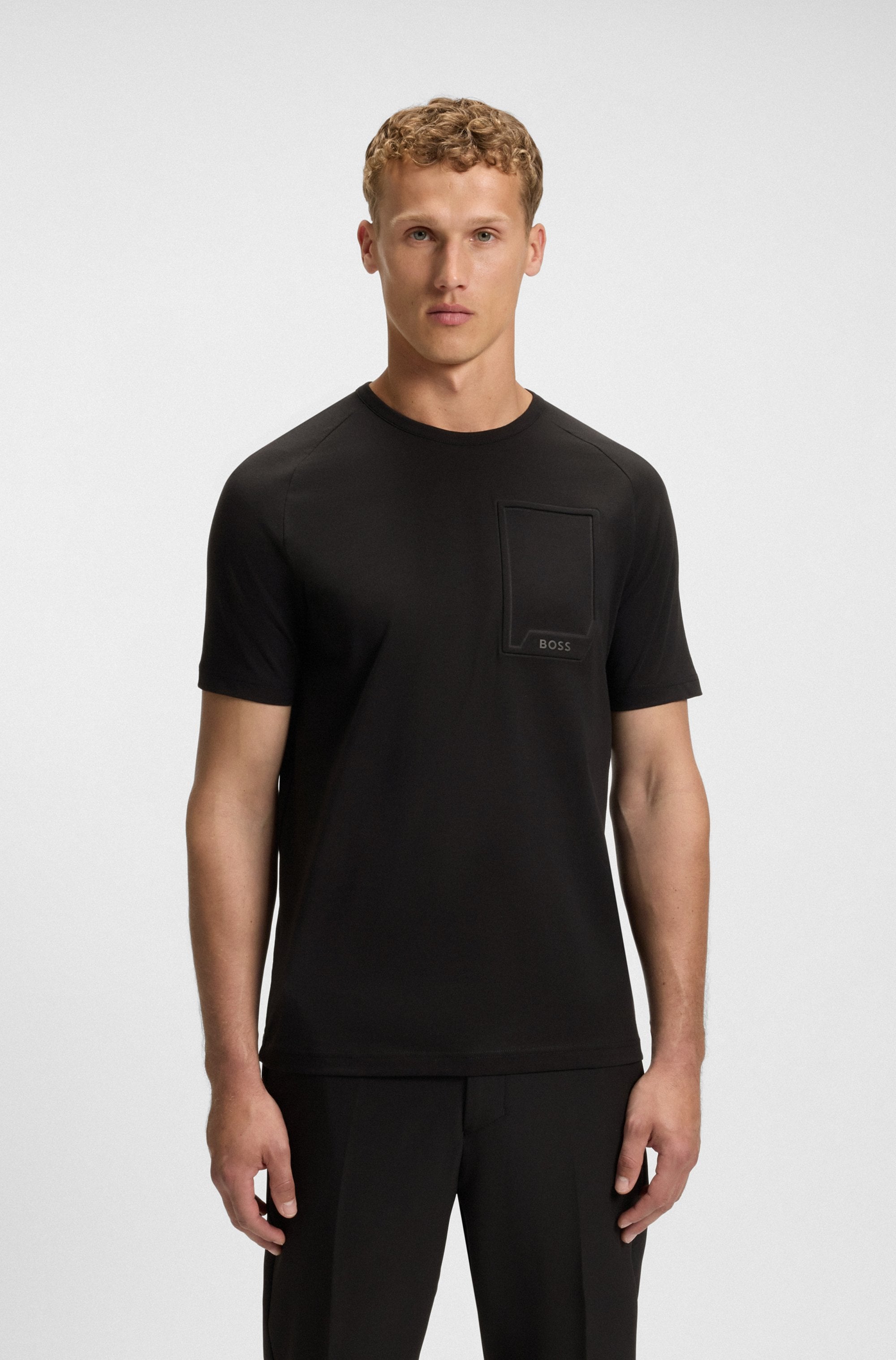 BOSS GREEN T-Shirt "Tee Urban Tech", mit Brusttasche günstig online kaufen