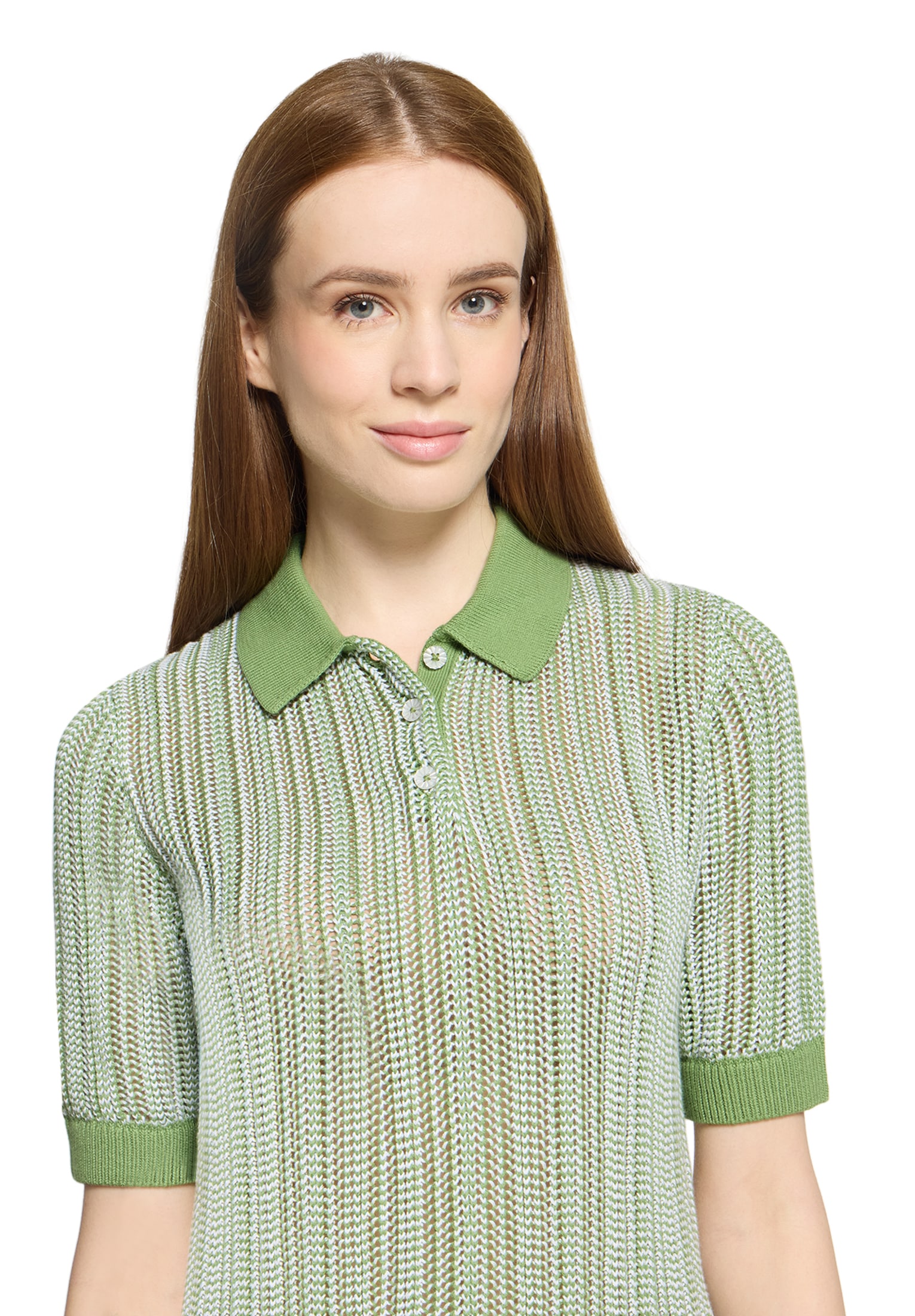 Cartoon Kurzarmshirt »Damen mit Kragen« 1 tlg.