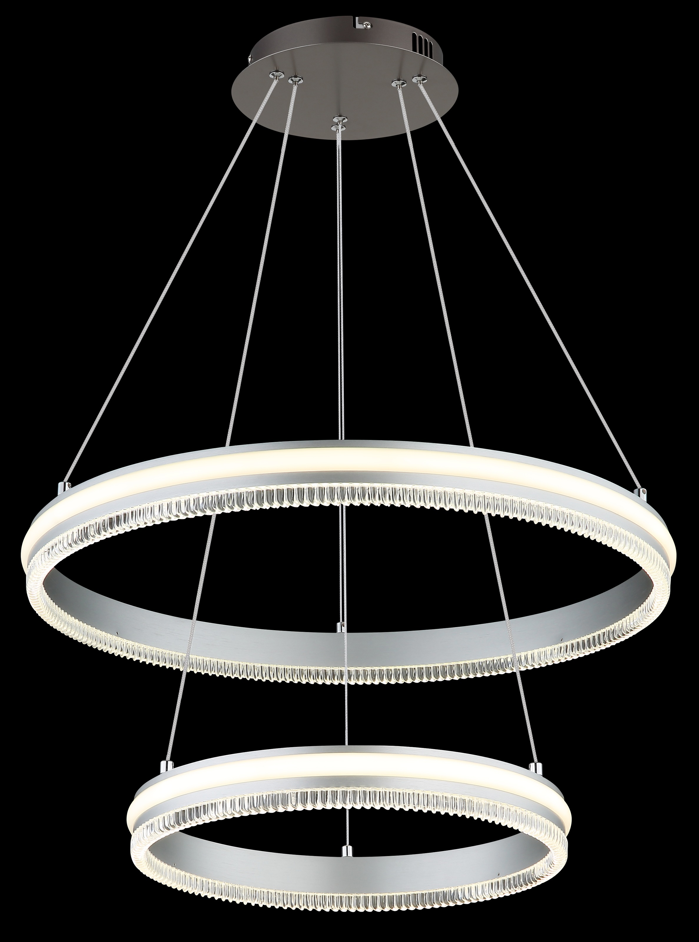 GLOBO LIGHTING Hängeleuchte »FRANCINE« LED-Modul 1 Stk. Smarte LED-Hängeleuchte, dimmbar, Fernbedienung, modern