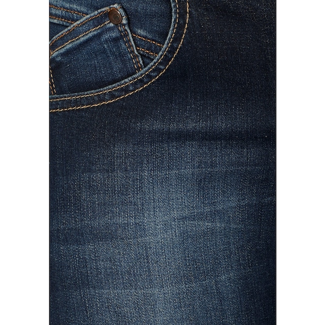 Herrlicher Slim-fit-Jeans »GILA SLIM REUSED«, Low Waist Powerstretch für  bestellen | BAUR