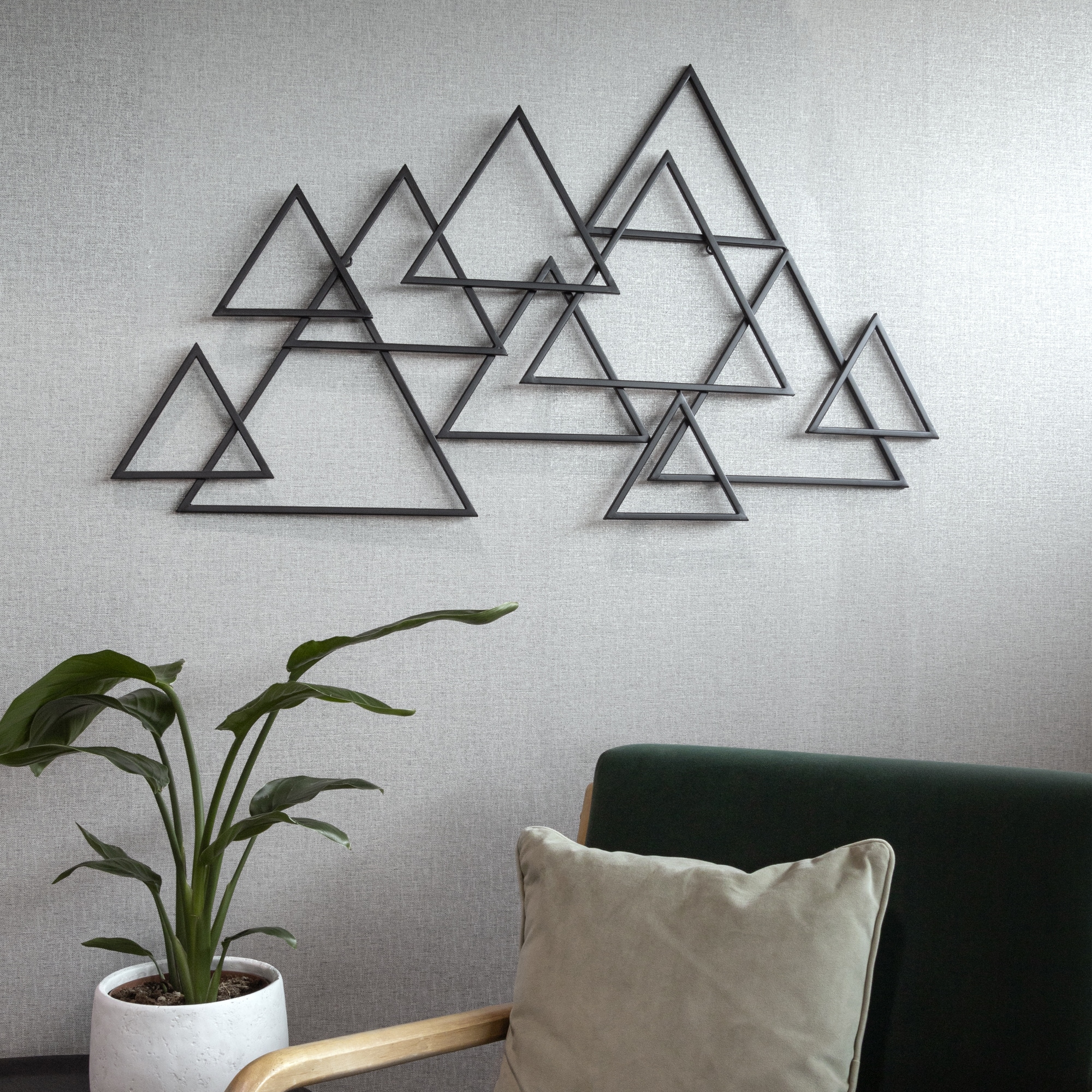 Art for the home Wandbild "Modern Geo", Art-Landschaft, (1 St.), ration Met günstig online kaufen