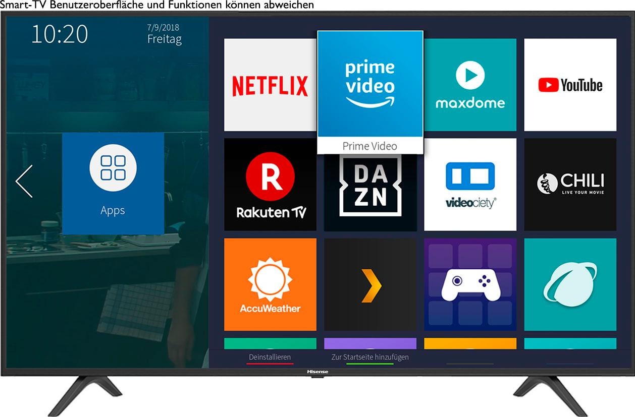 Hisense H43be7000 Led Fernseher 108 Cm 43 Zoll 4k Ultra Hd Smart Tv Baur