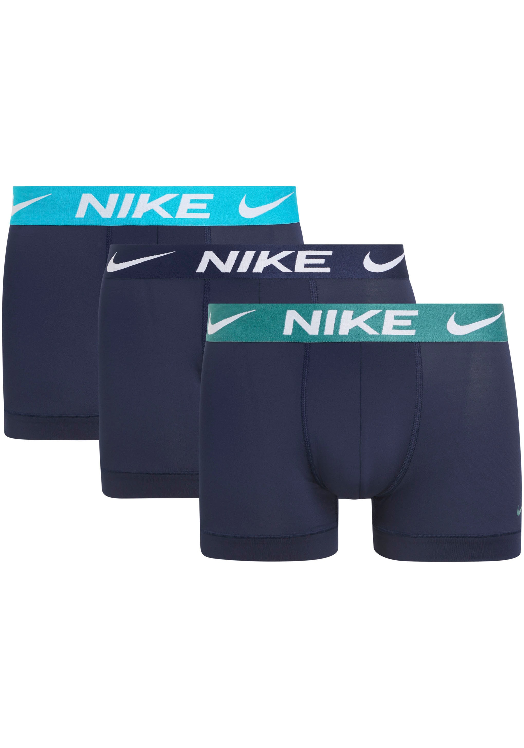 NIKE Underwear Trunk, (Packung, 3 St.), mit kontrastfarbenem Markenlabel