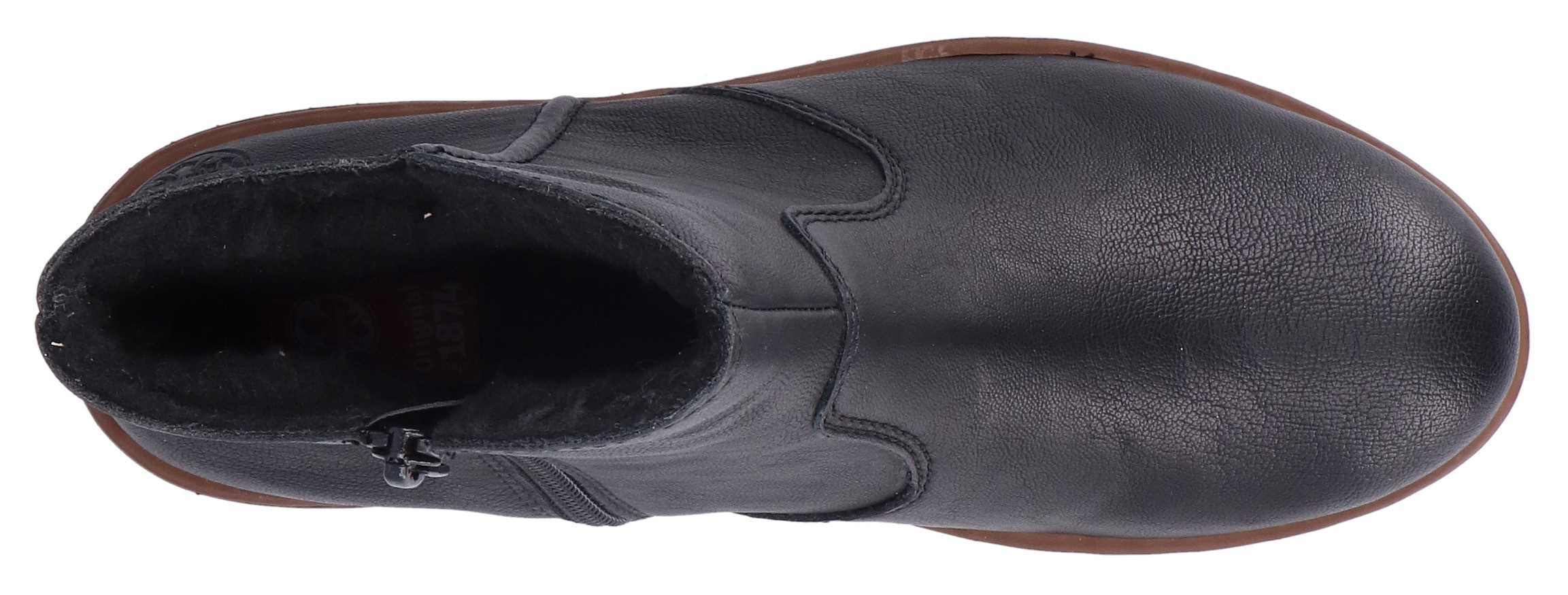 Rieker Winterstiefelette, mit modischem 4,5 cm Keilabsatz