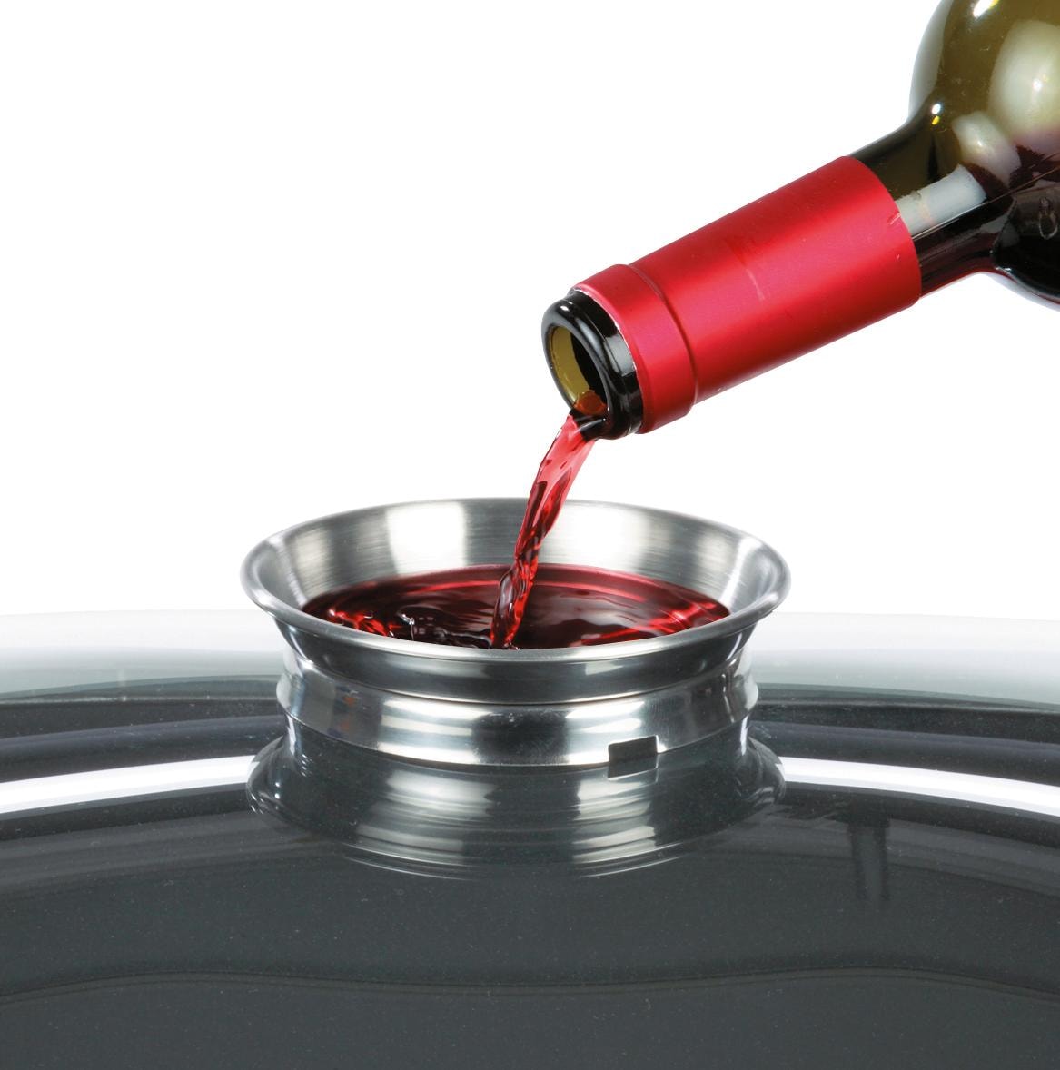 GSW Bräter »Gourmet Granit« Aluminiumguss 1 Stk. tlg. Induktion, 4,9 Liter