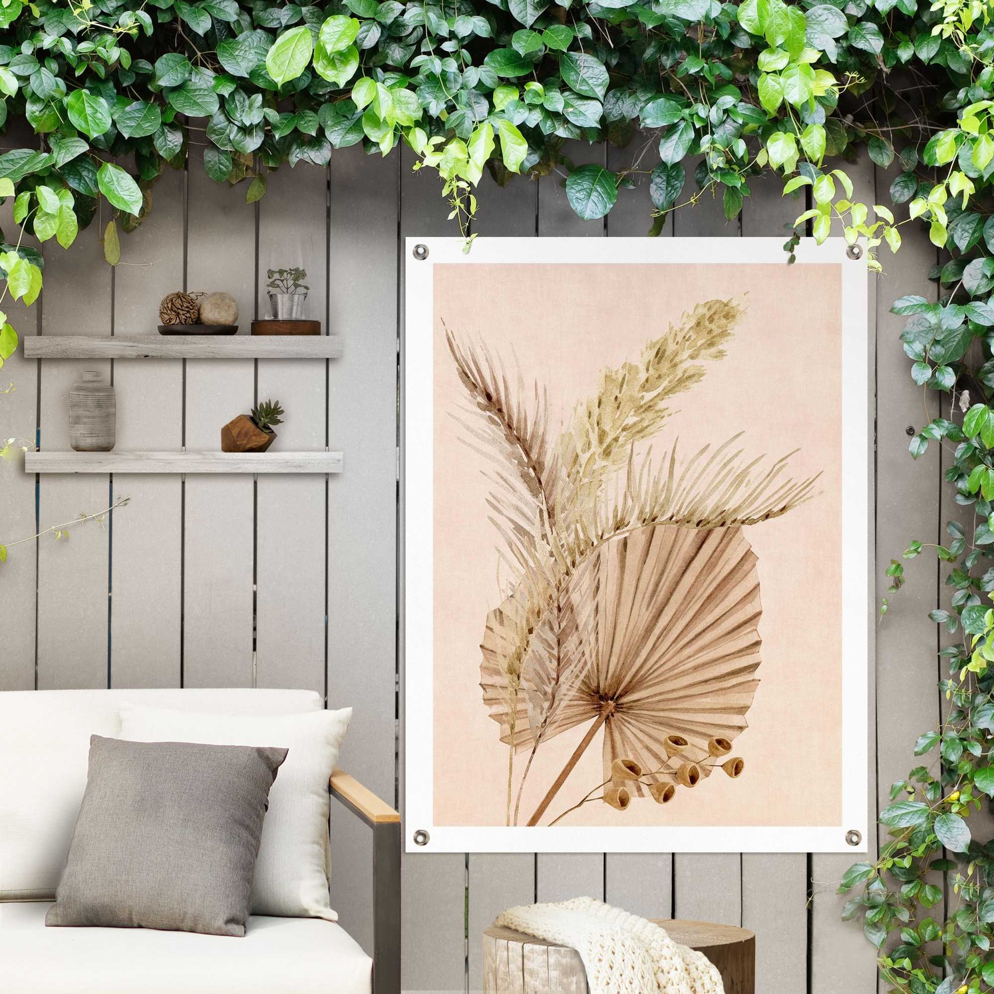 Reinders Poster "Japandi Style", Outdoor für Garten oder Balkon günstig online kaufen