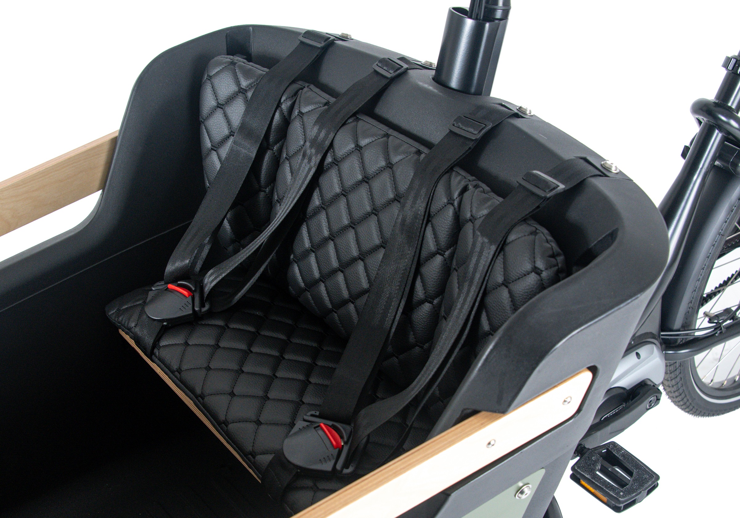 Royal Cargo Bikes »Cargo 2W Premium Plus Long 17,5Ah / 630 Wh 20 / 26 Zoll weiß« 0 Gang ENVIOLO NuVinci Schaltwerk Nabenschaltung Mittelmotor 250 W