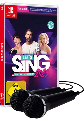 Koch Media Spielesoftware »Let's Sing 2023 German Version + 2 Mics«, Nintendo Switch kaufen