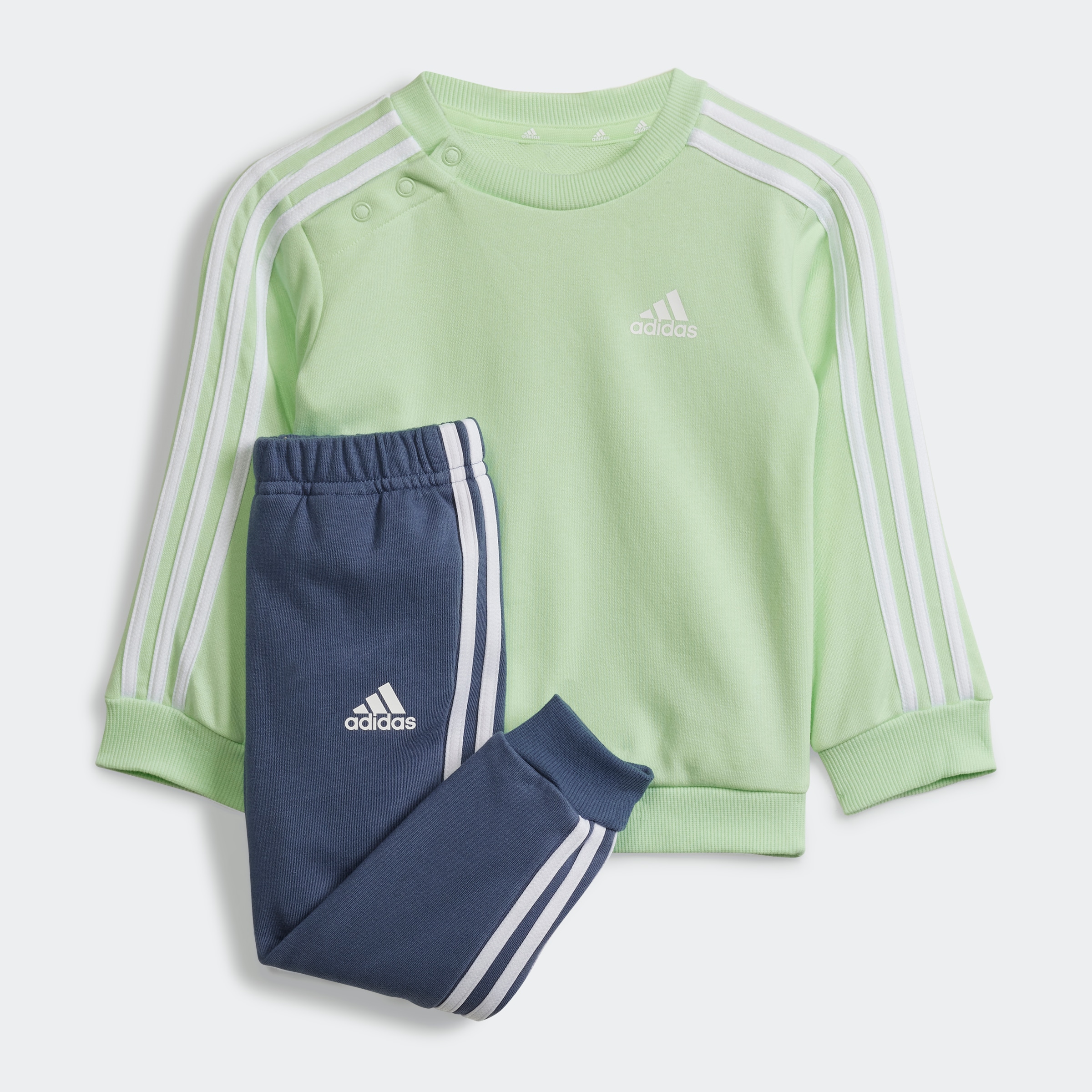 adidas Sportswear Trainingsanzug »ESSENTIALS 3STREIFEN KIDS JOGGINGANZUG«, (2 tlg.)