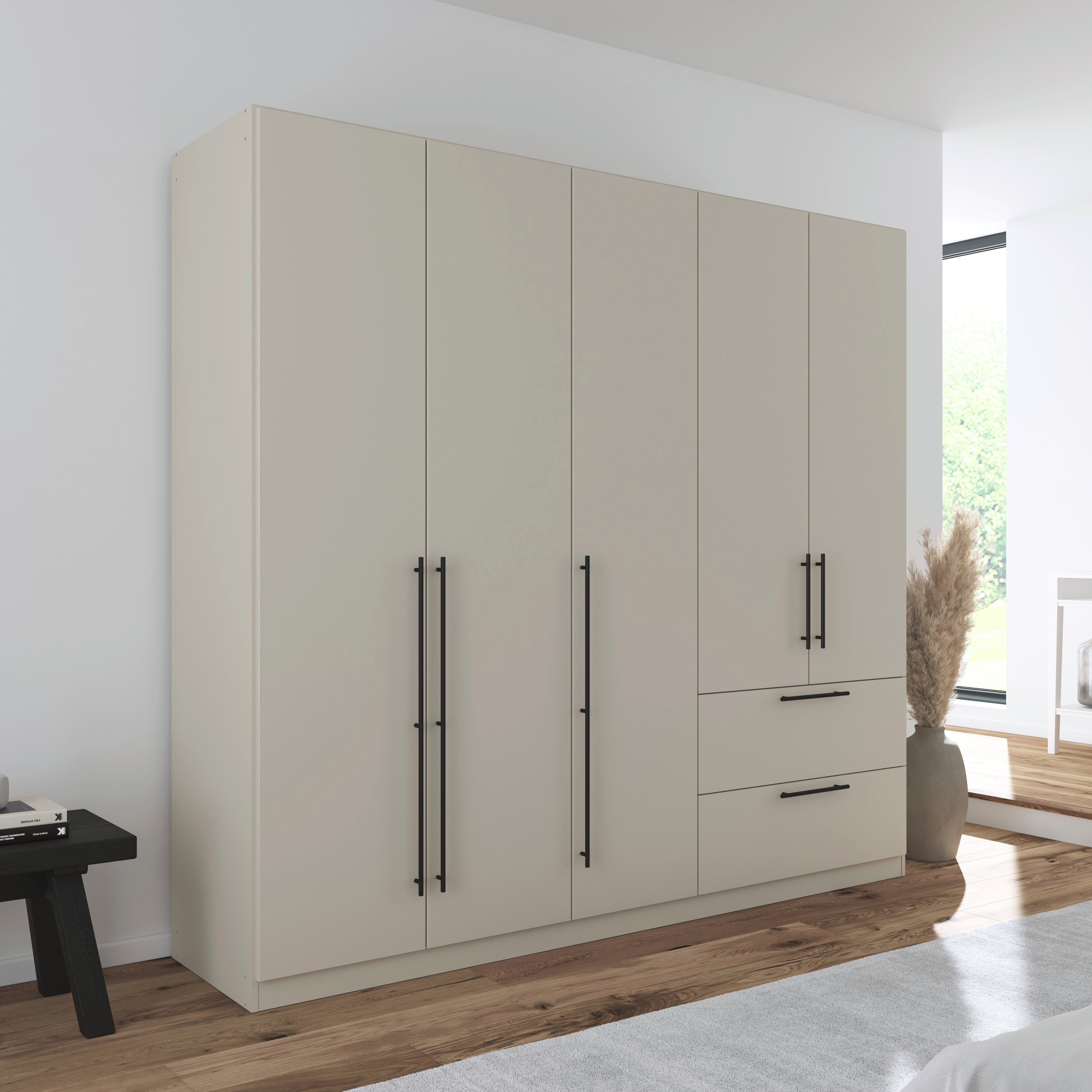 Thumbnail - rauch Kleiderschrank "Drehtürenschrank Schrank Garderobe Wäscheschrank Schlafzimmer AVOLA" in 3 verschiedenen Ausstattun...