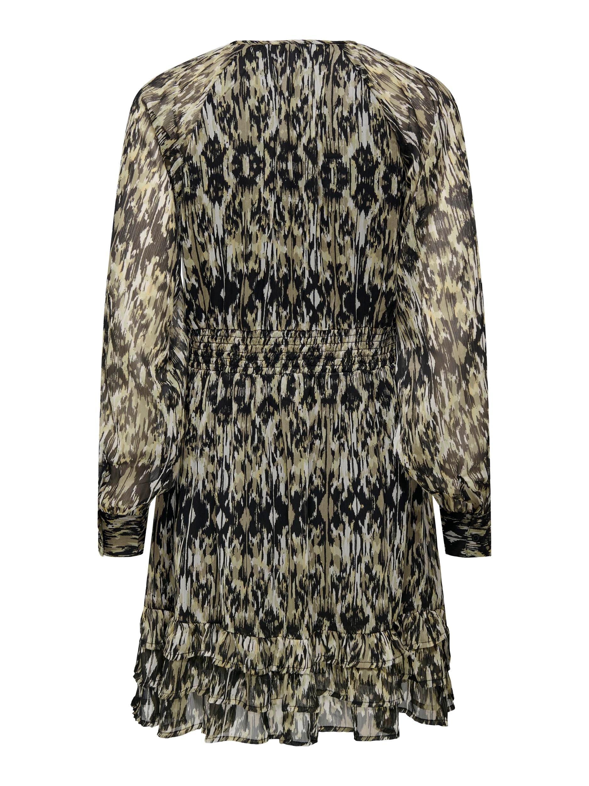 ONLY Minikleid »ONLVIVA LIFE L/S LAYER DRESS PTM«, Sommerkleid