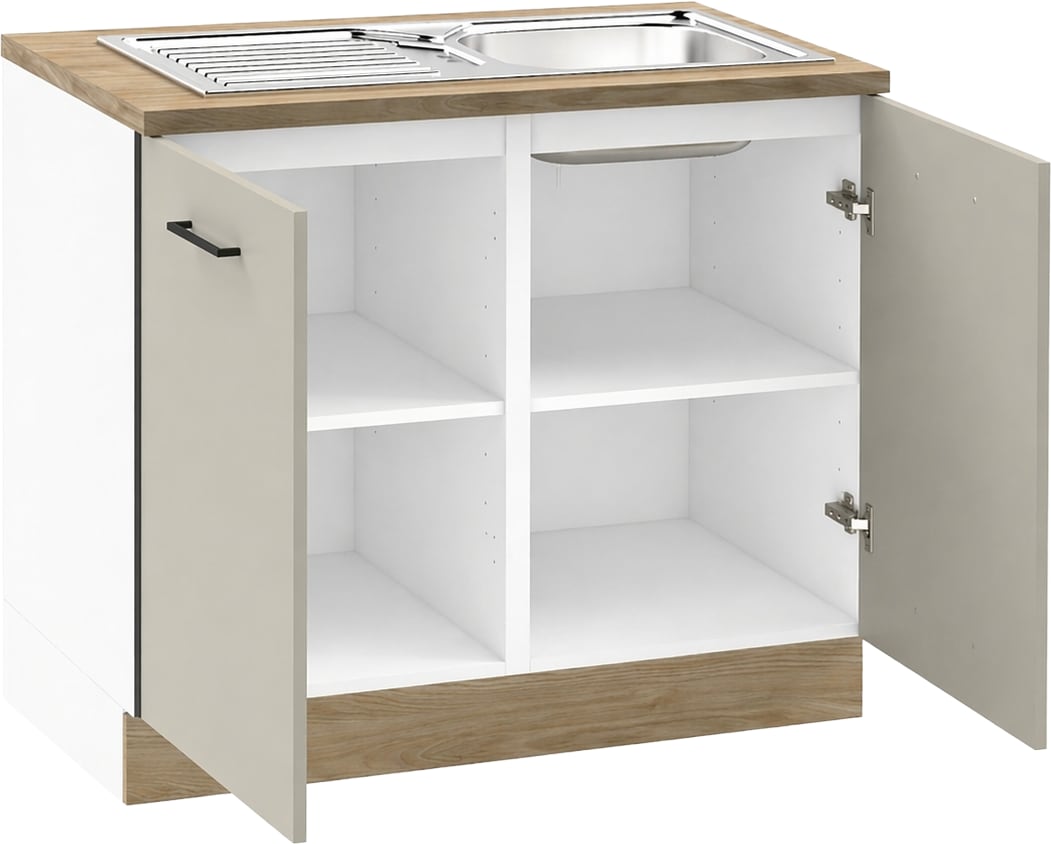 KOCHSTATION Spülenschrank »KS-Kolari« 1 Stk. tlg. Maße (B/T/H): 100,1 x 60 x 88 cm