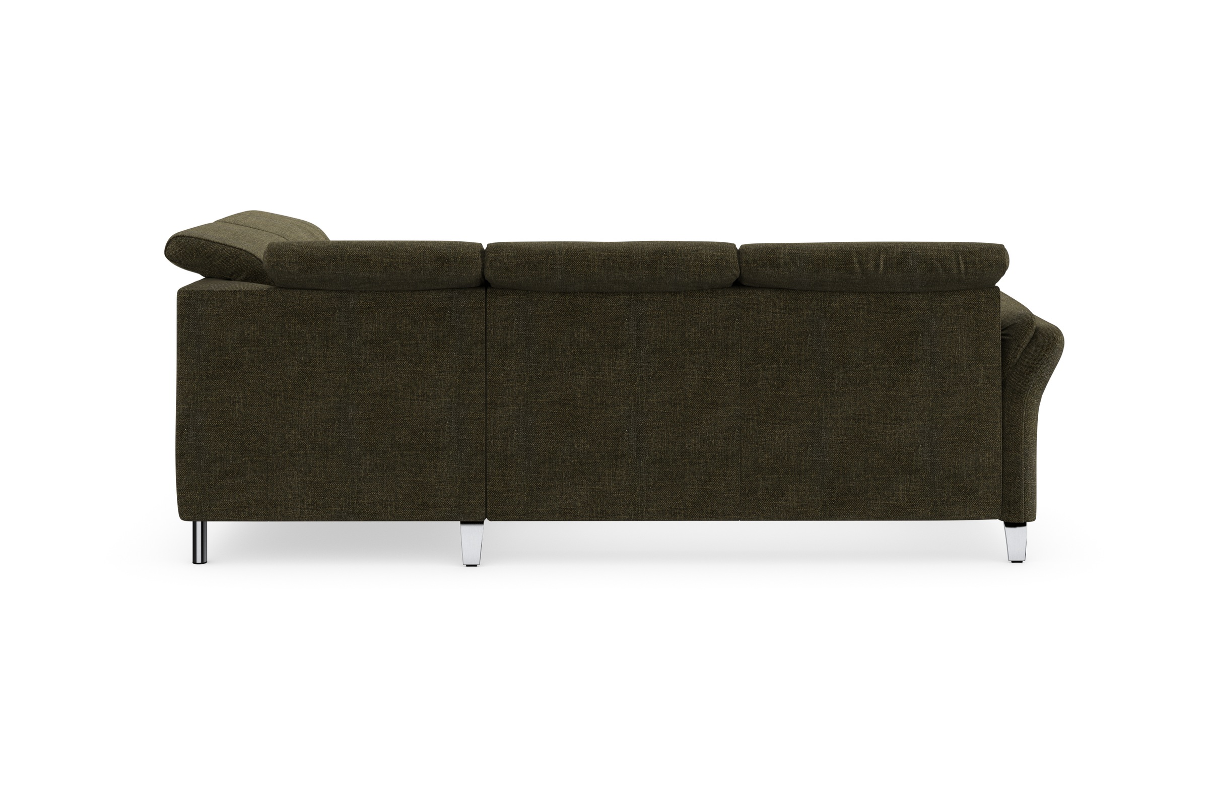 sit&more Ecksofa »Grenoble L-Form mit Federkern«, wahlweise mit Bettfunktion, Bettkasten, Arm- und Kopfteilverstellung