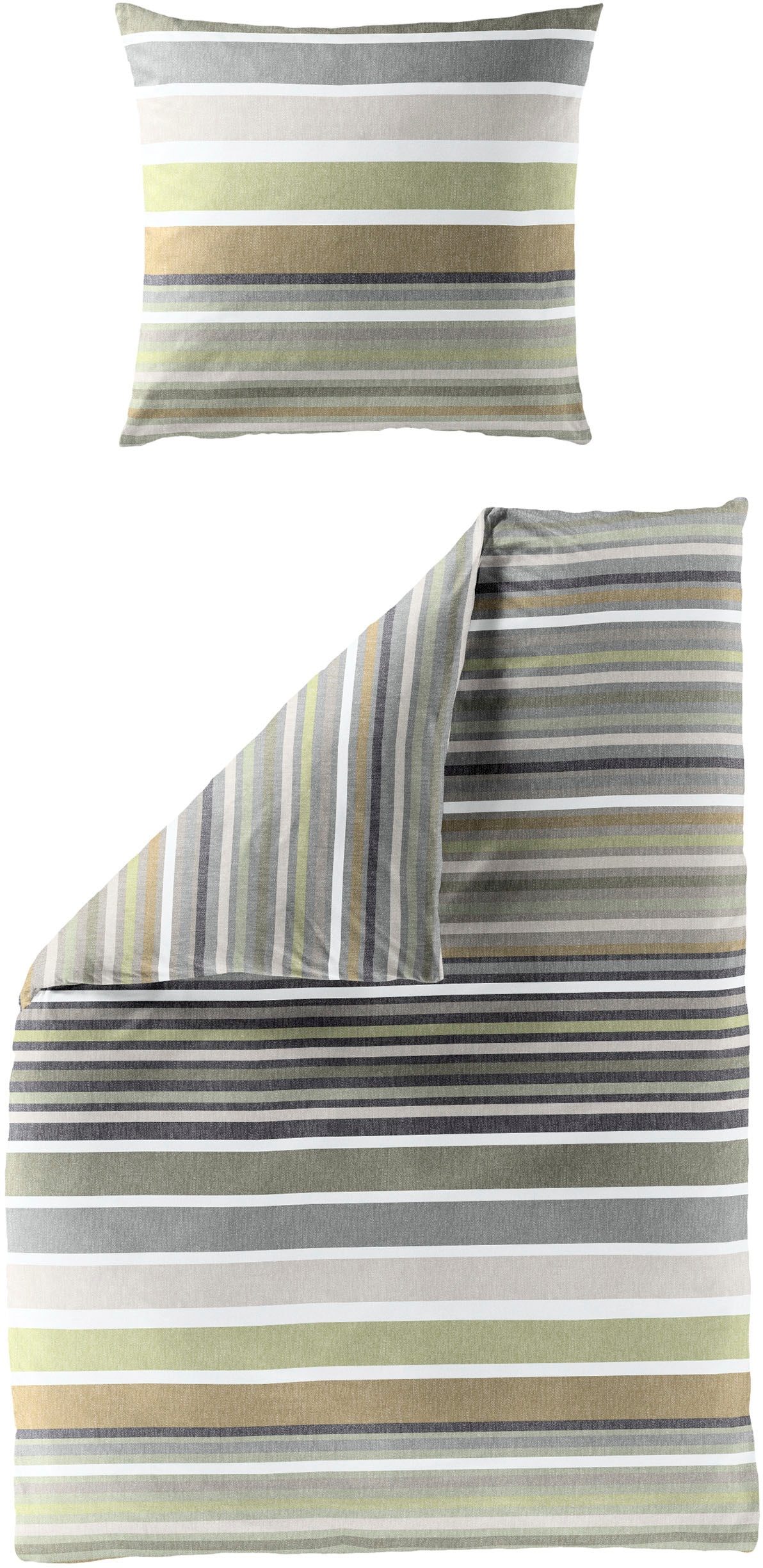 BIERBAUM Bettwäsche "4067" 2 Stk. tlg. Renforce, 100 % Baumwolle, pflegelei günstig online kaufen