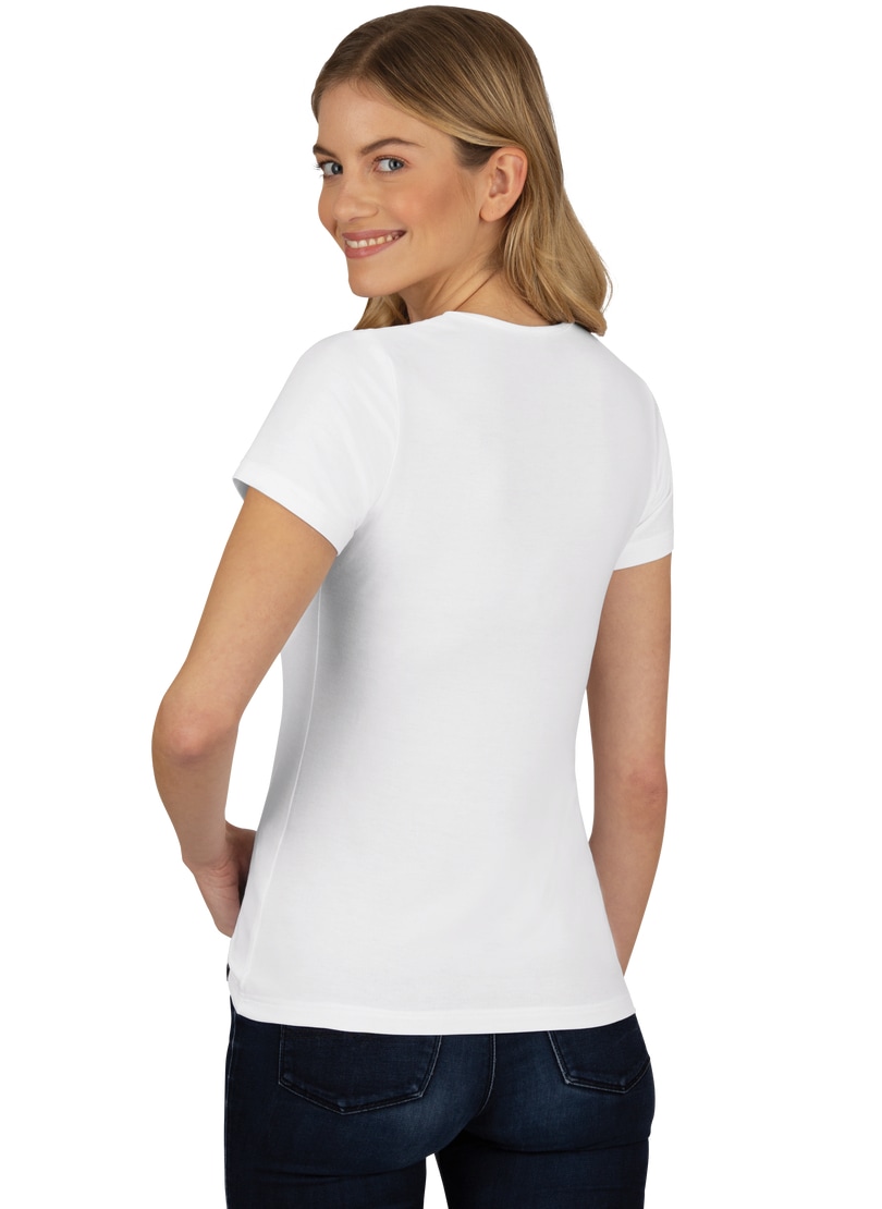 Trigema T-Shirt »TRIGEMA Rundhalsshirt aus Viskose«, (1 tlg.)