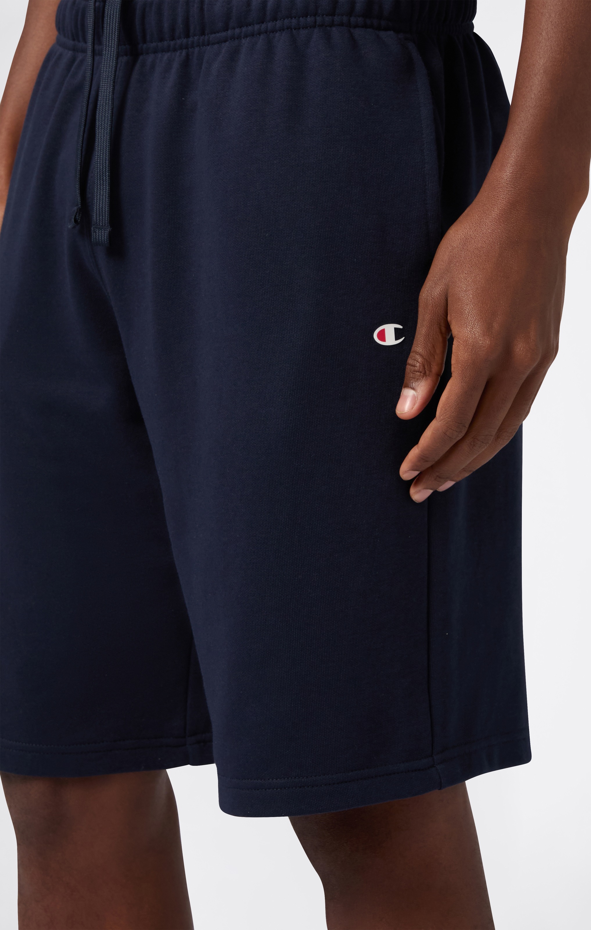 Champion Sweatshorts »BASICS Terry Shorts Large Logo«, (1 tlg.)