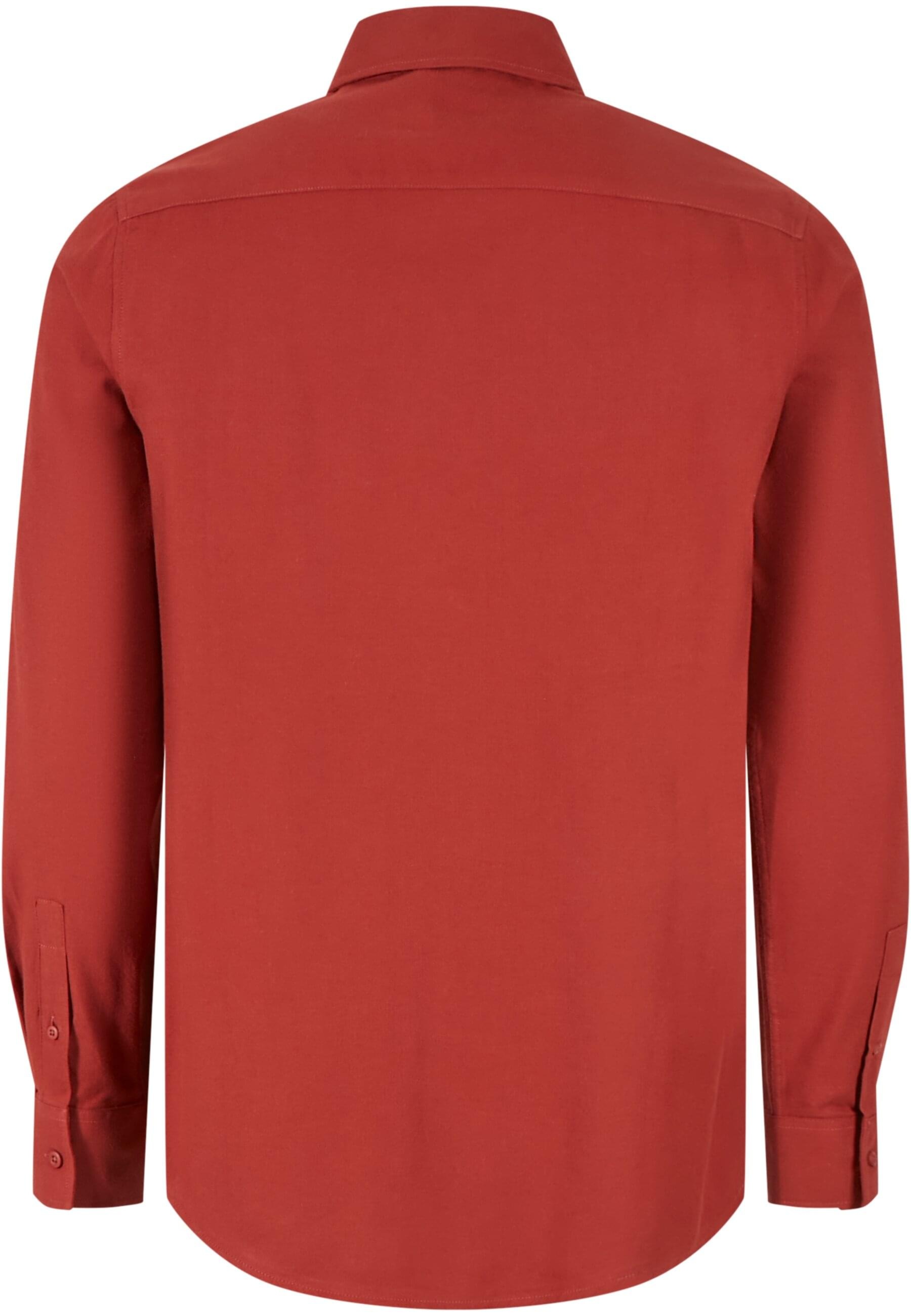 URBAN CLASSICS Langarm-Poloshirt »Urban Classics Herren Flanell Shirt«, (1 tlg.)