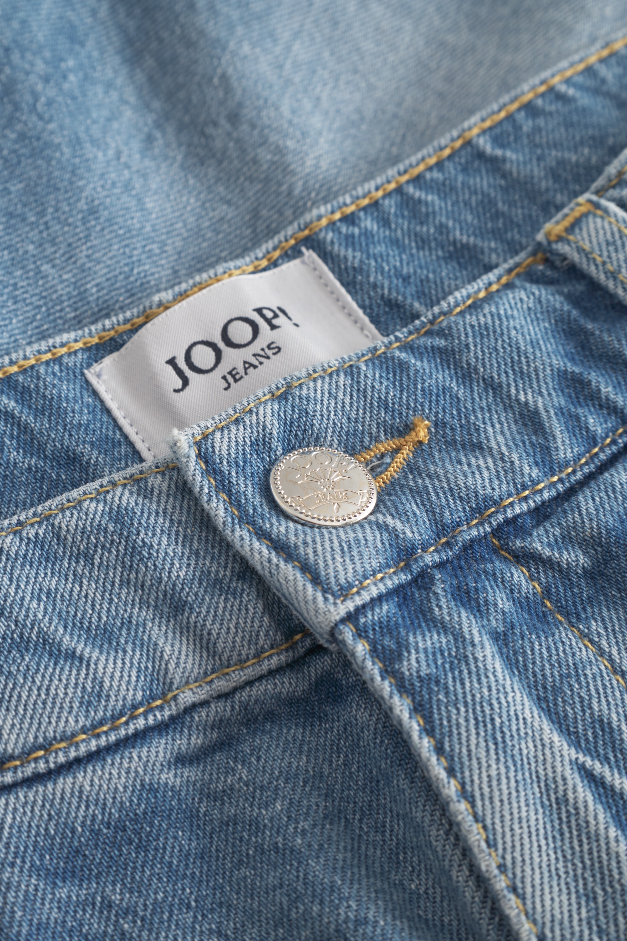 Joop Jeans Jeansshorts »Esther«, mit Fransensaum
