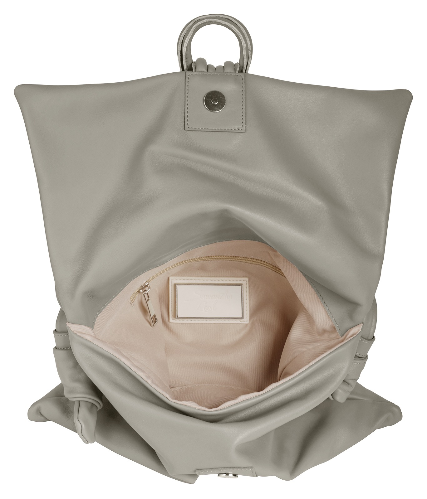 Samantha Look Henkeltasche, echt Leder, Made in Italy