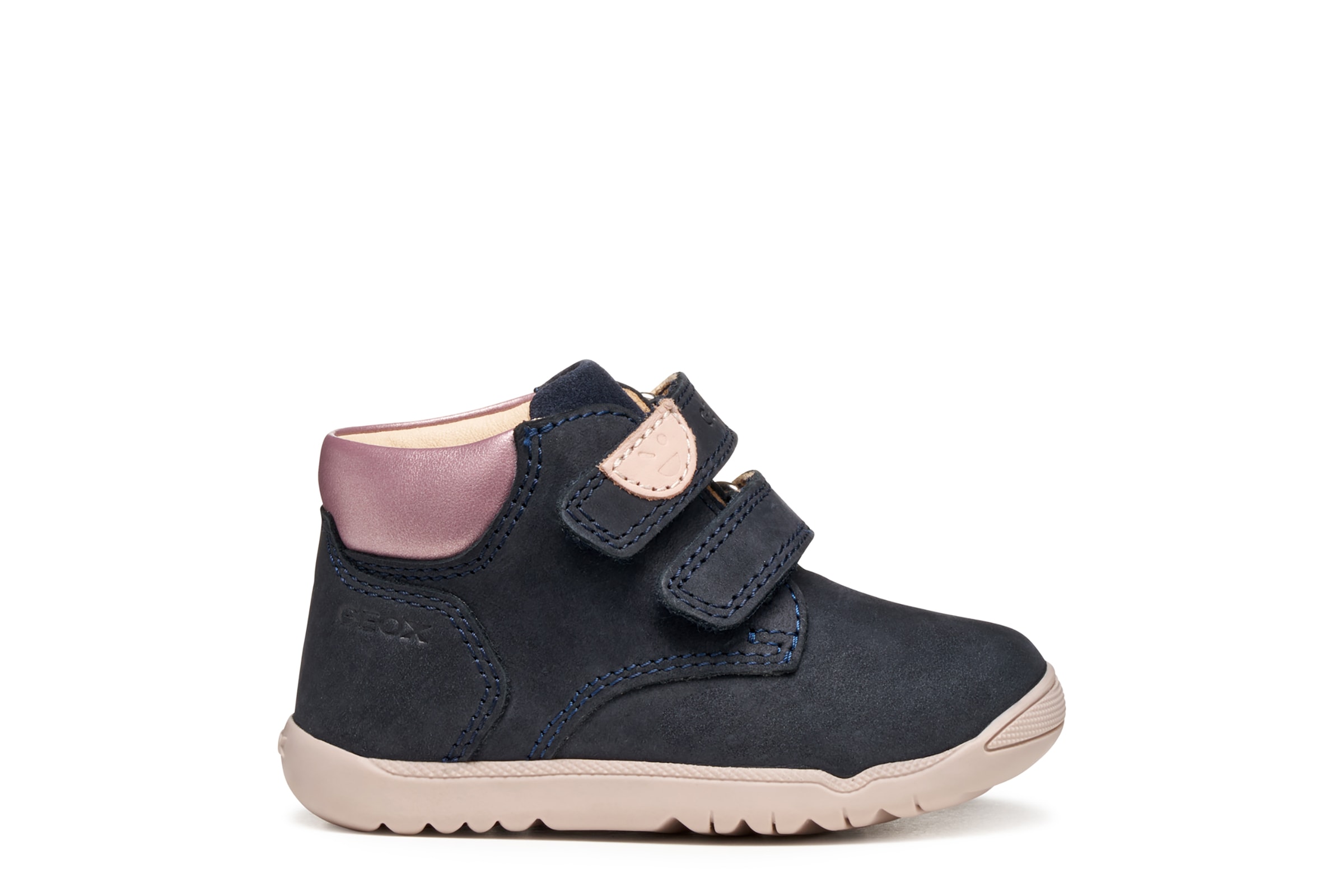 Geox Lauflernschuh »B MACCHIA GIRL«, Babyschuh, Lauflernschuh mit Klettverschluss