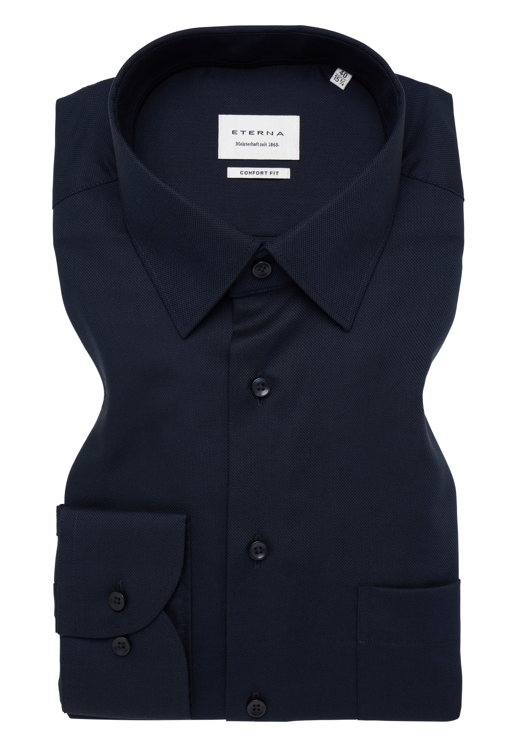 Eterna Langarmhemd »COMFORT FIT«, NON IRON (bügelfrei)