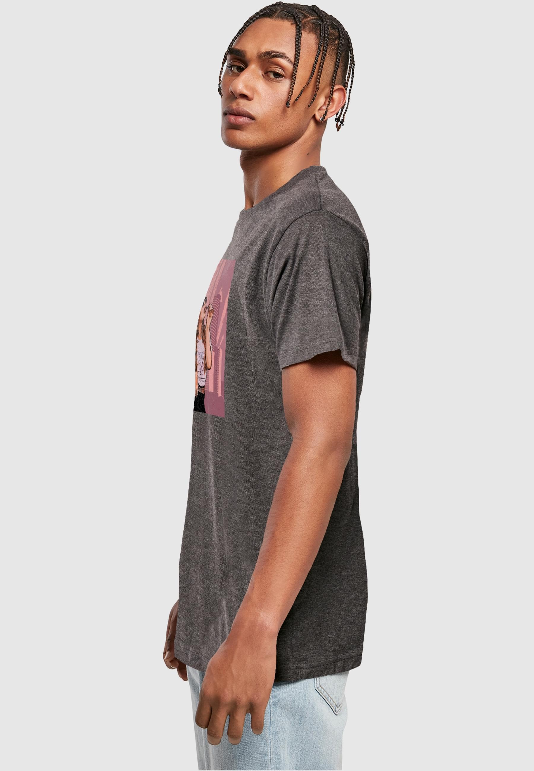 Merchcode T-Shirt »Merchcode Herren Grand - San Antonio T-Shirt Round Neck«, (1 tlg.)