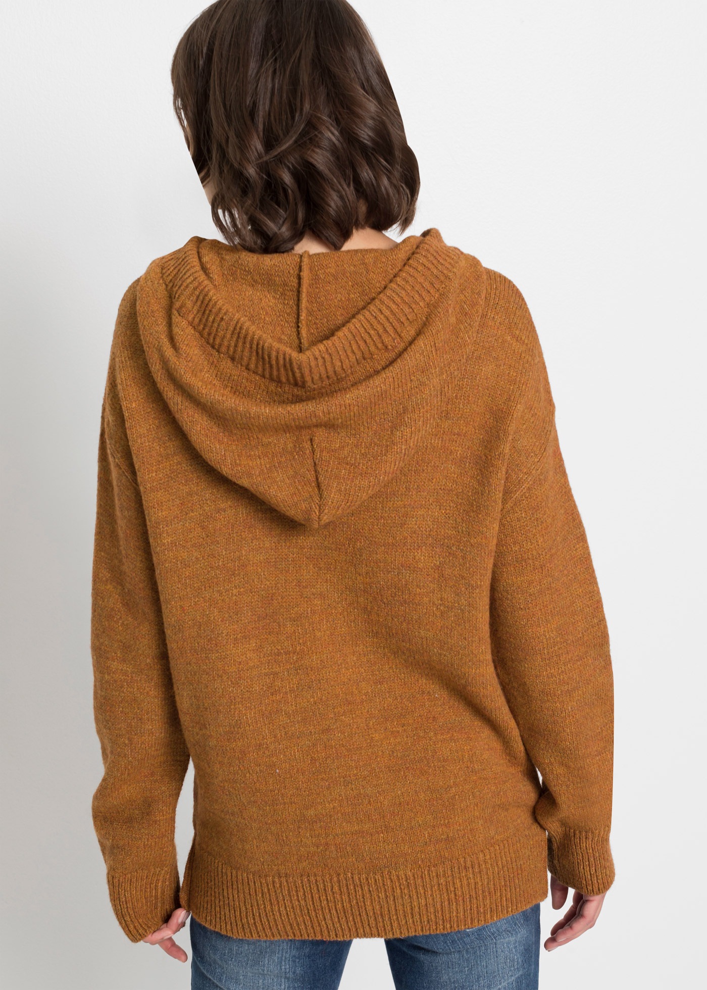bonprix Strickpullover "Oversize-Pullover" aus Polyacryl, Polyamid und Poly günstig online kaufen