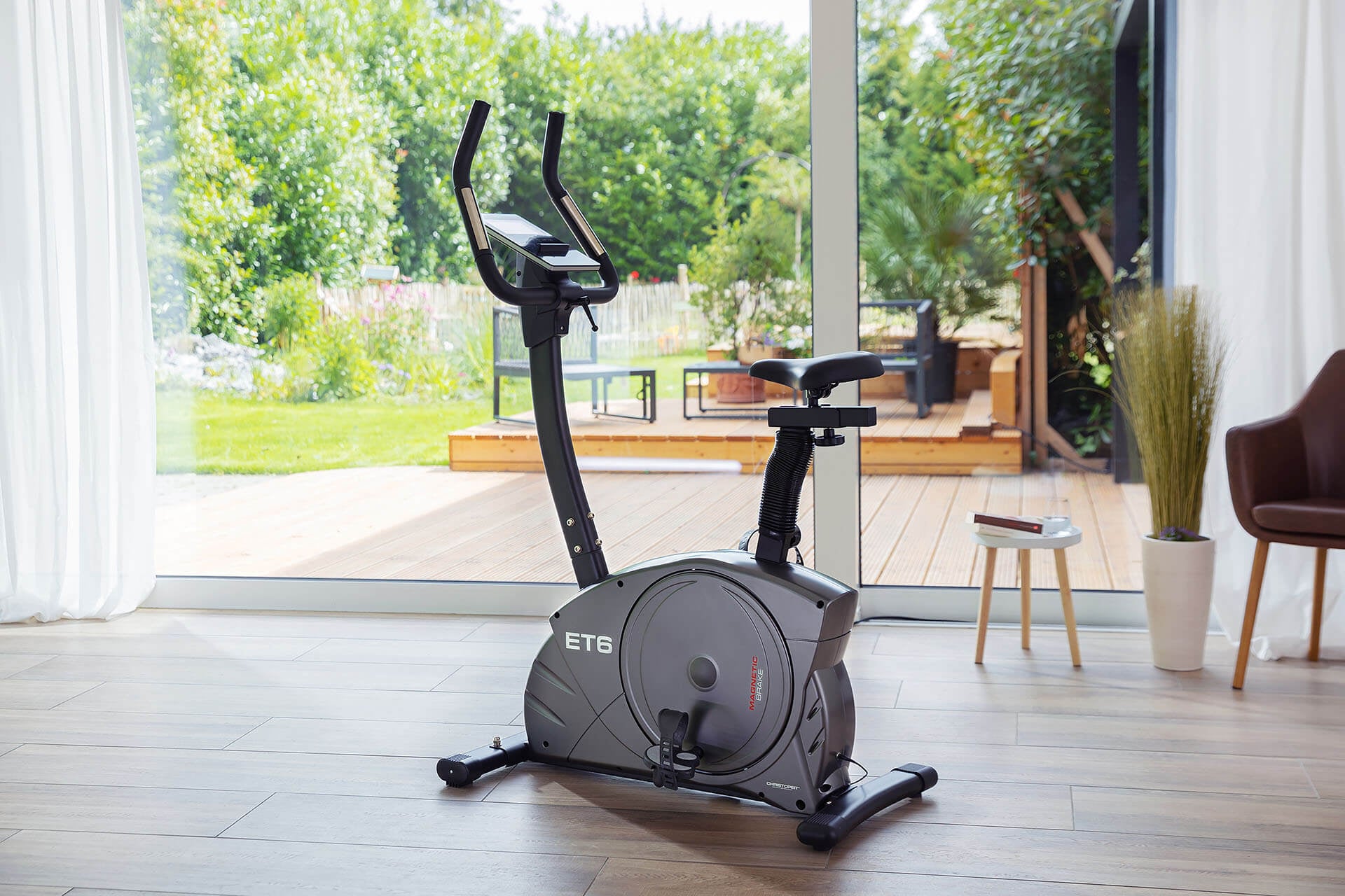 Christopeit Sport® Ergometer »ET 6« 150 kg max. Benutzergewicht, Fahrrad, 24 Widerstandsstufen