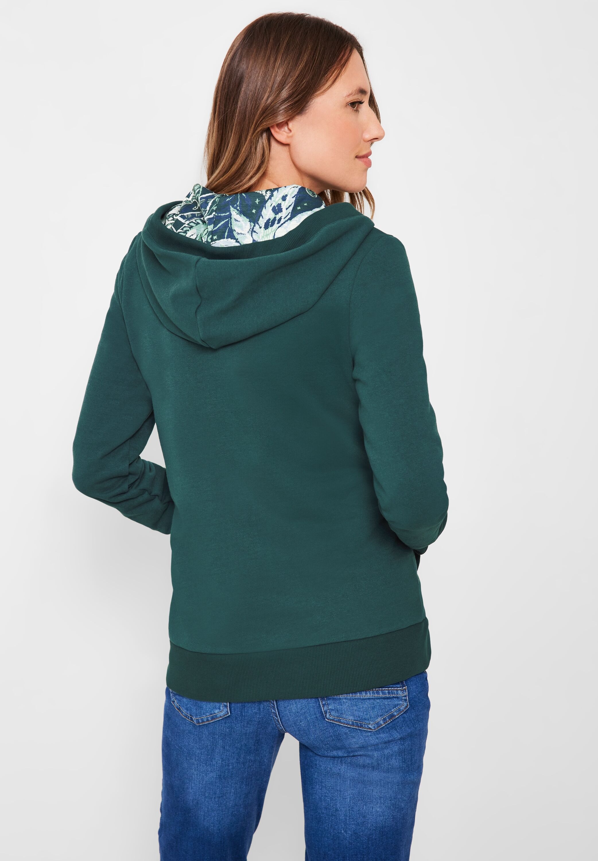 Cecil Sweatjacke, mit Kapuze