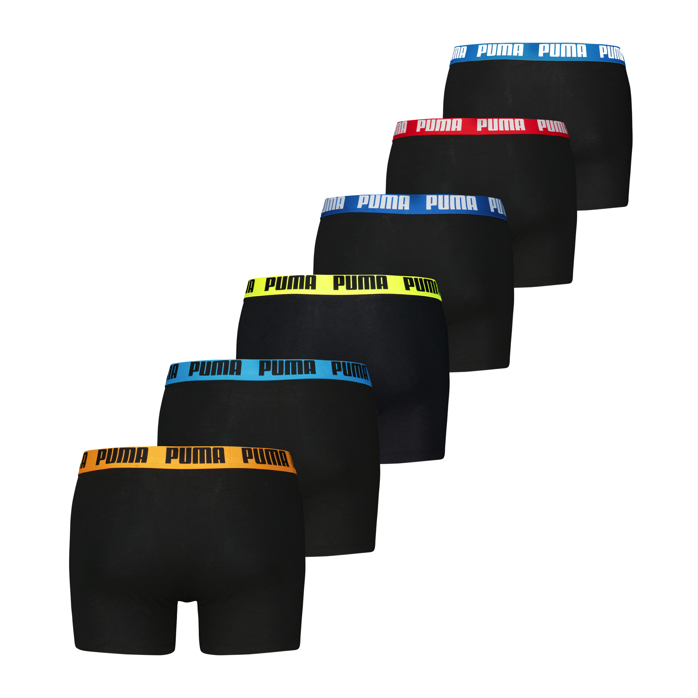 PUMA Boxershorts »PUMA MEN EVERYDAY BOXER 6P ECOM«, (Packung, 6er Pack), mit komfortablem Bund