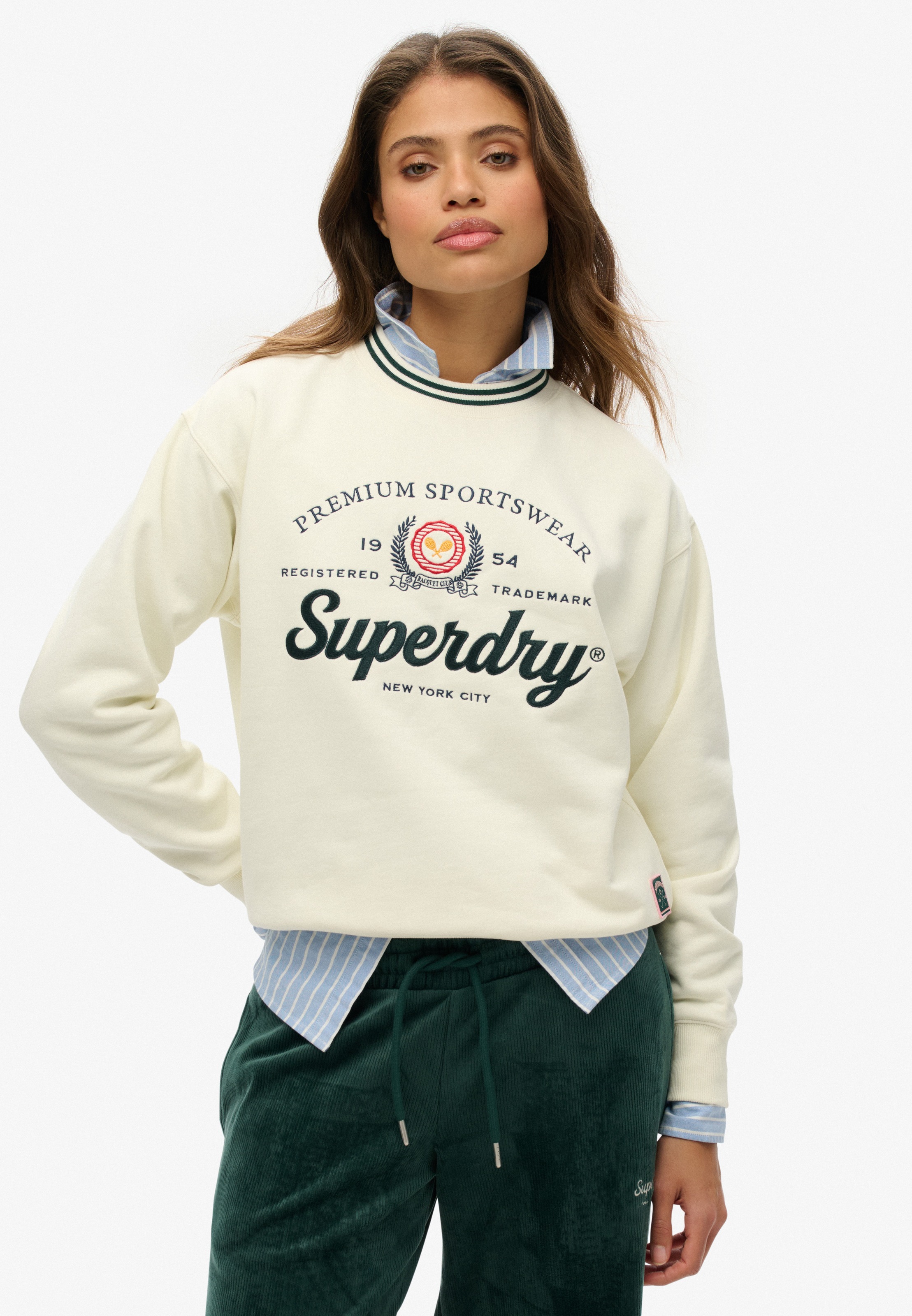 Superdry Sweatshirt "COUNTRY CLUB LOOSE CREW" günstig online kaufen