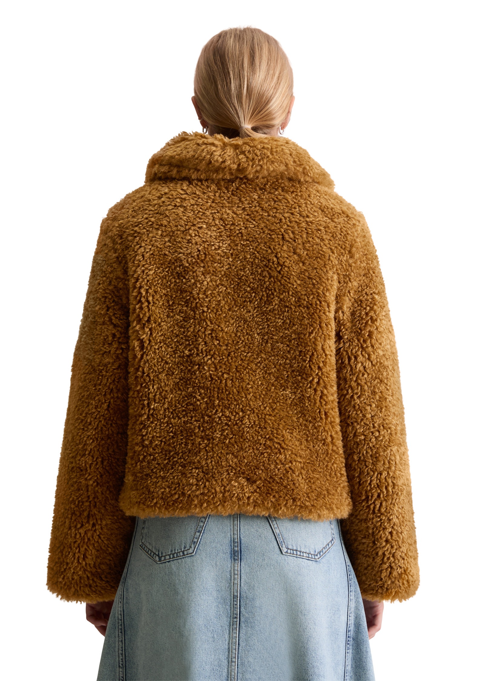Marc O'Polo DENIM Outdoorjacke »aus weichem Curly-Plüsch«