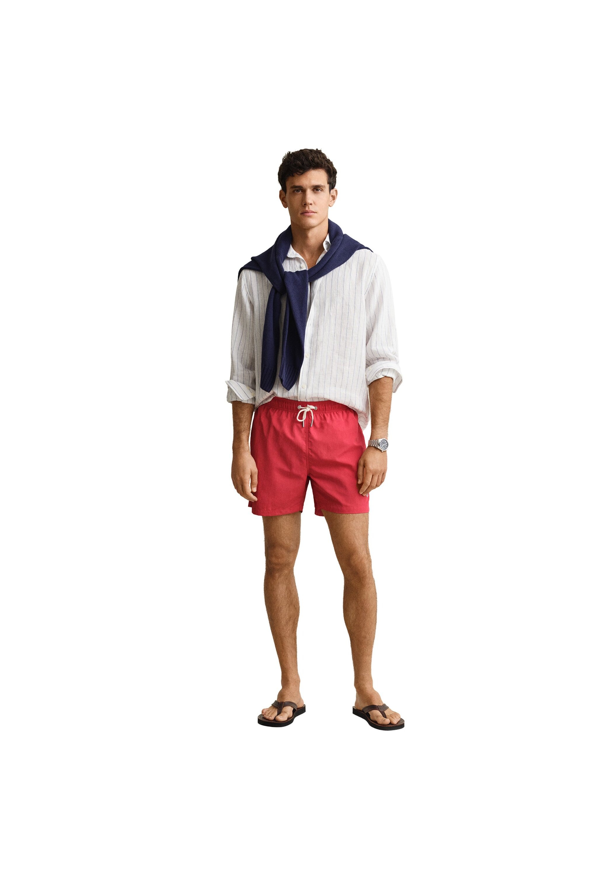 Gant 920026000 Herren Badehose Rot XL 6