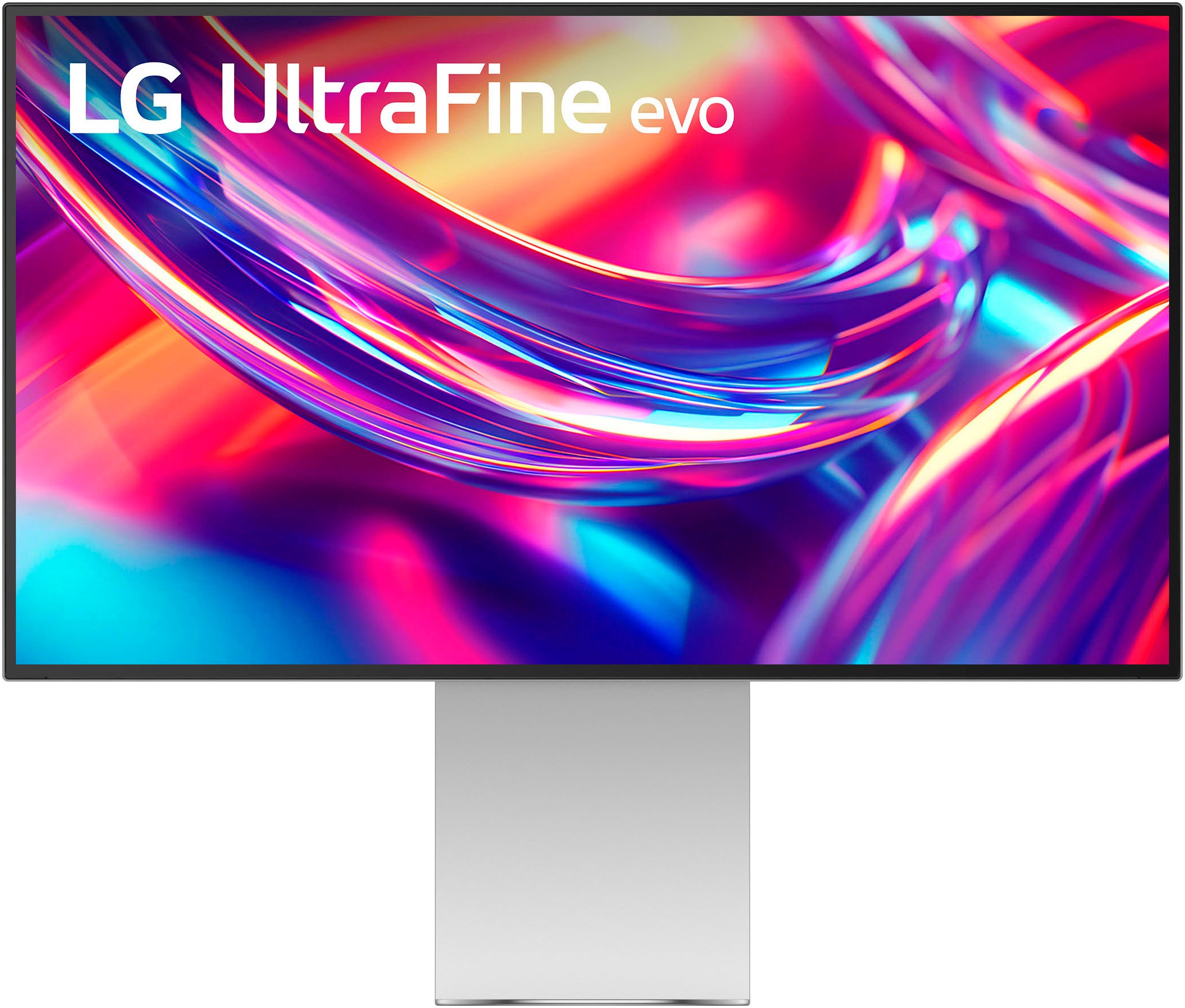 LG LCD-Monitor "LG 32U990A-S UltraFine evo 32 Zoll 6K Nano IPS Black", B:71,84cm H:41,35cm T:2,65cmsilber, Monitore, mit Thunderbolt 5