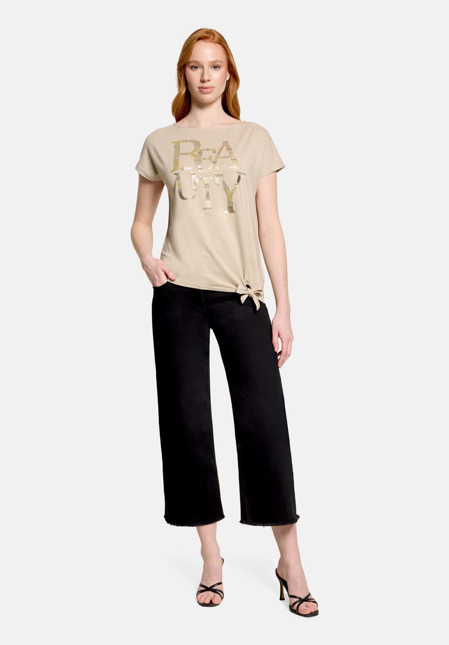 Betty Barclay Kurzarmshirt »Damen mit Schleifenknoten« 1 tlg.