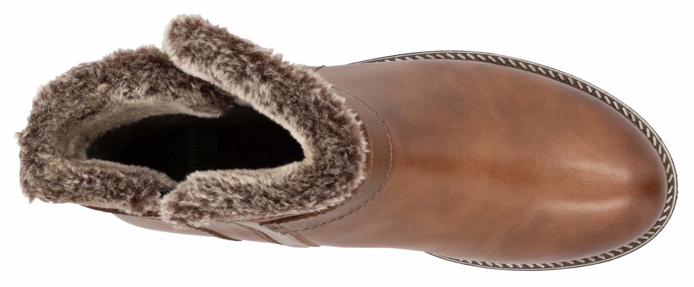Remonte Winterboots, Blockabsatz, Winterstiefelette, Outdorrschuh mit TEX-Membran