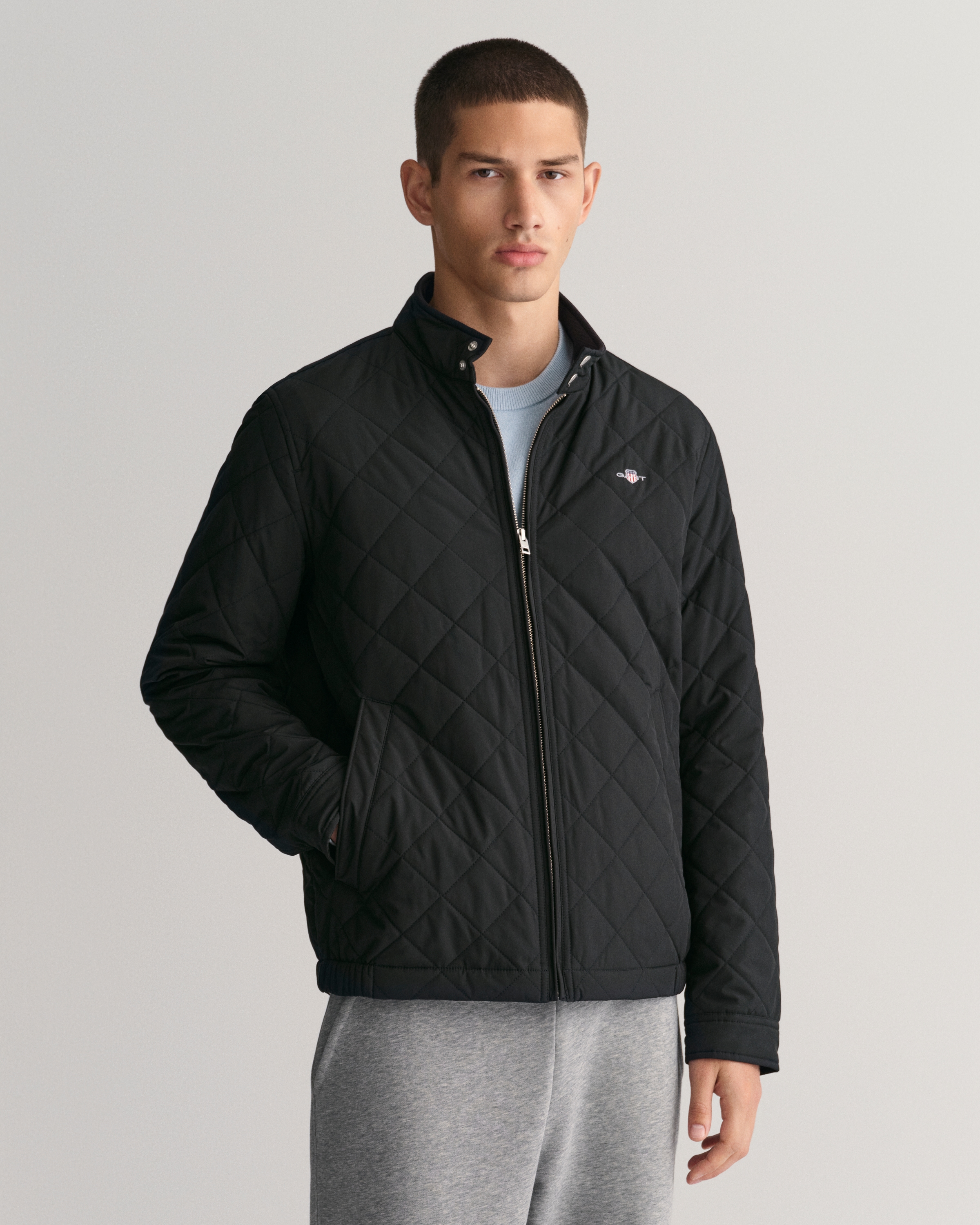 Gant Steppjacke "QUILTED WINDCHEATER", mit Rautensteppung