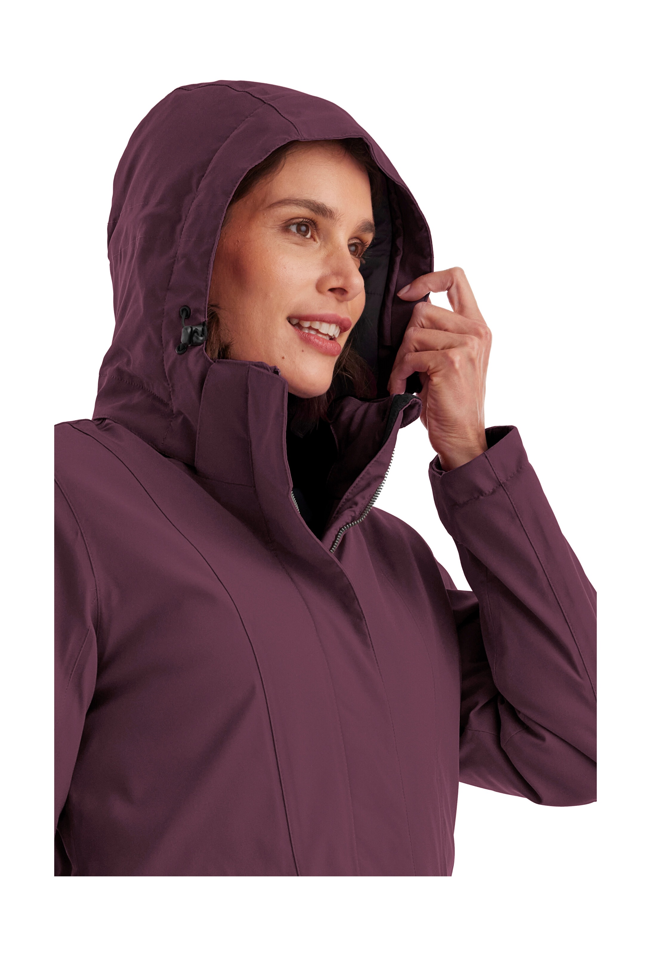 Killtec Parka »Damen Funktionsparka« Wasserdichter, atmungsaktiver Damenparka mit abnehmbarer Kapuze