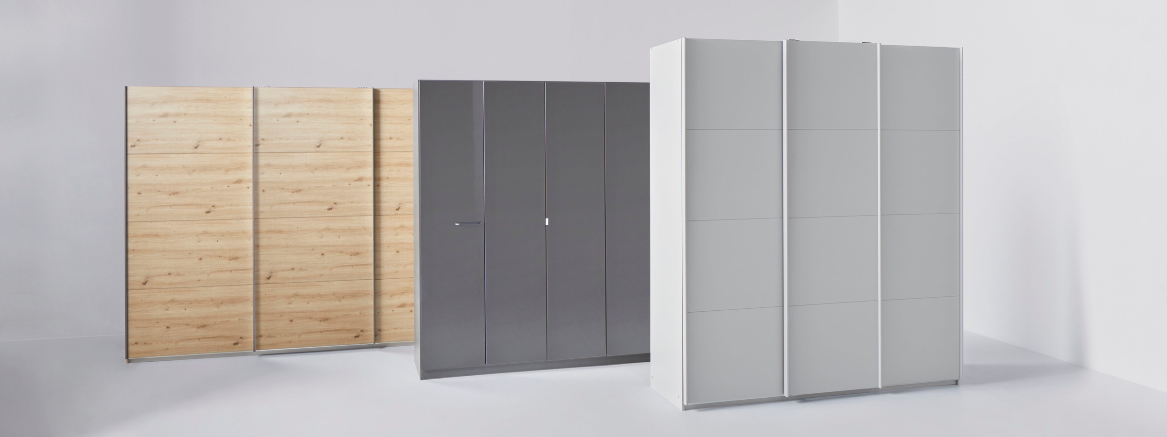 rauch Schwebetürenschrank »Kleiderschrank Schrank Garderobe TOPSELLER OTELI inkl. Inneneinteilung«, mit 3 Innenschubladen sowie zusätzlichen Einlegeböden MADE IN GERMANY