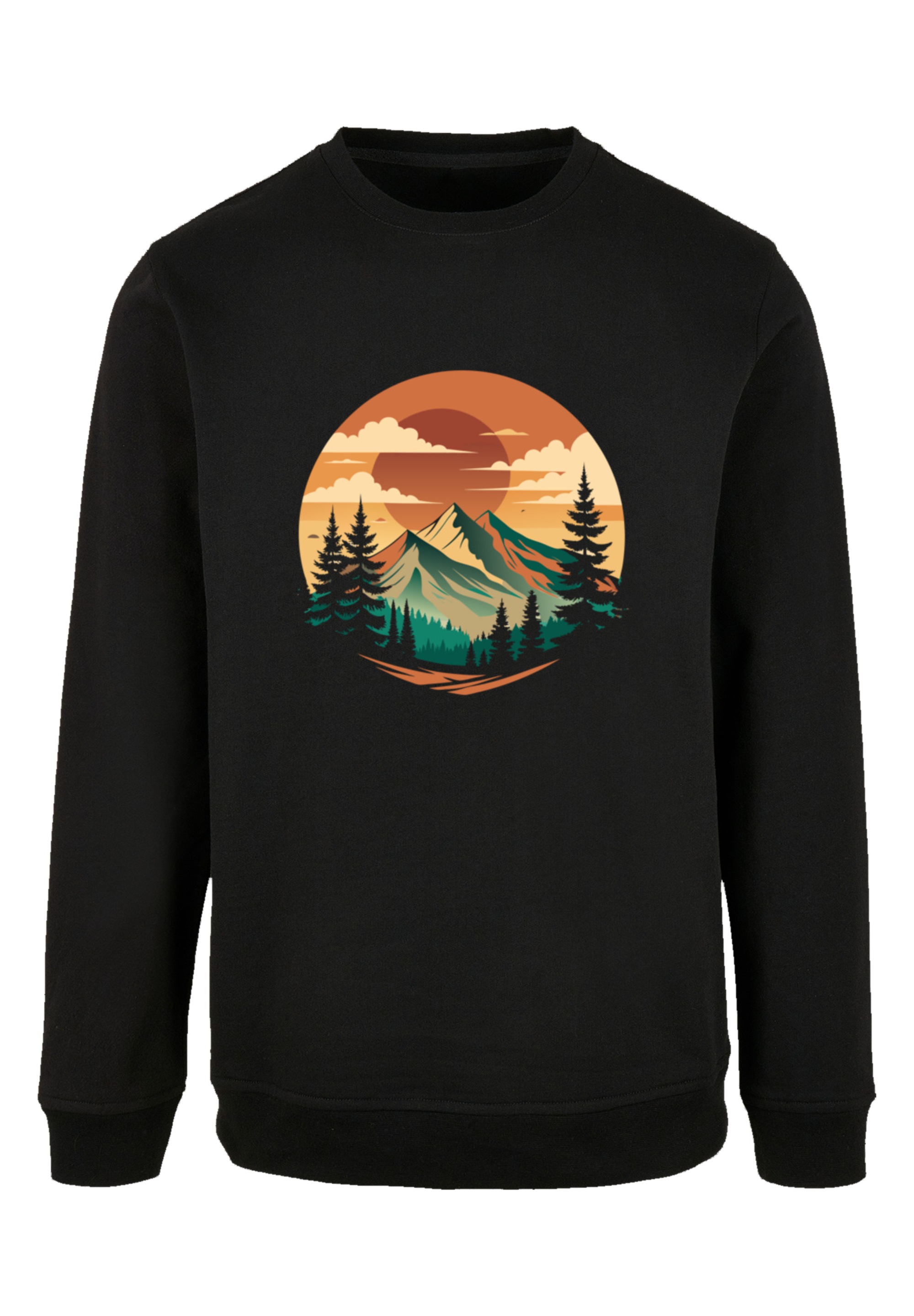 F4NT4STIC Sweatshirt »Sonnenuntergang Berglandschaft«, Premium Qualität