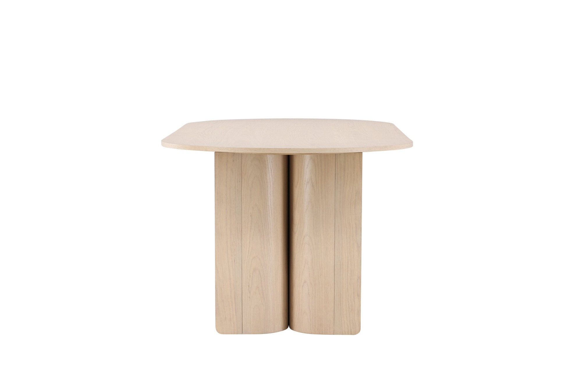 Venture Home Esstisch »Tyresö, rechteckiger Esstisch 220 × 100 cm in Whitewash, geräumig« Esszimmertisch, MDF, hell, pflegeleicht