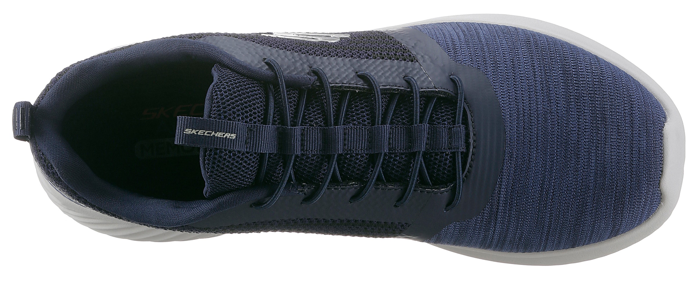 Skechers Slip-On Sneaker »BOUNDER«, Slipper, Sommerschuh, Freizeitschuh mit leichter Laufsohle