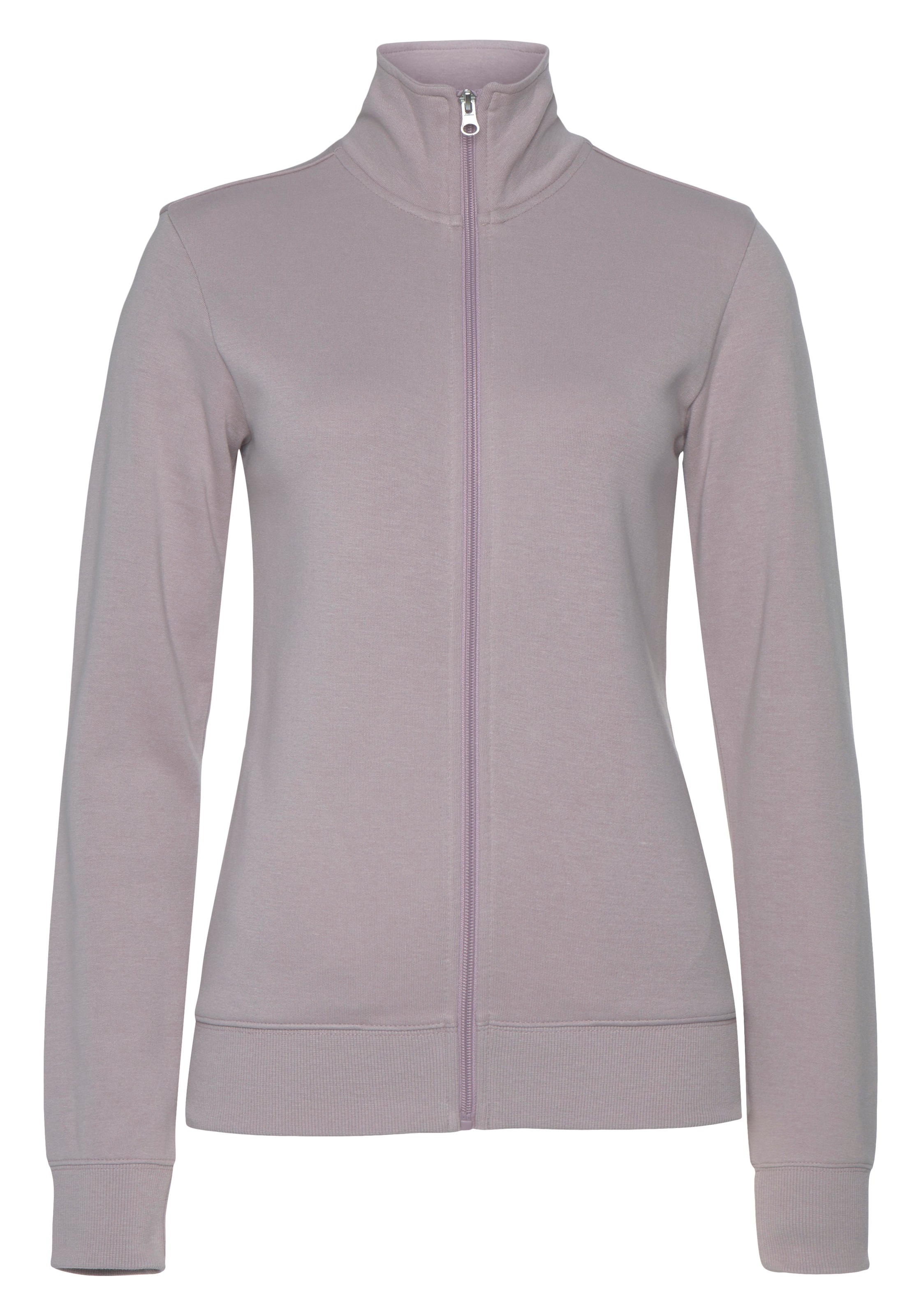Bench. Loungewear Sweatjacke 1 Stk. tlg. mit bestickten Stehkragen, Loungea günstig online kaufen