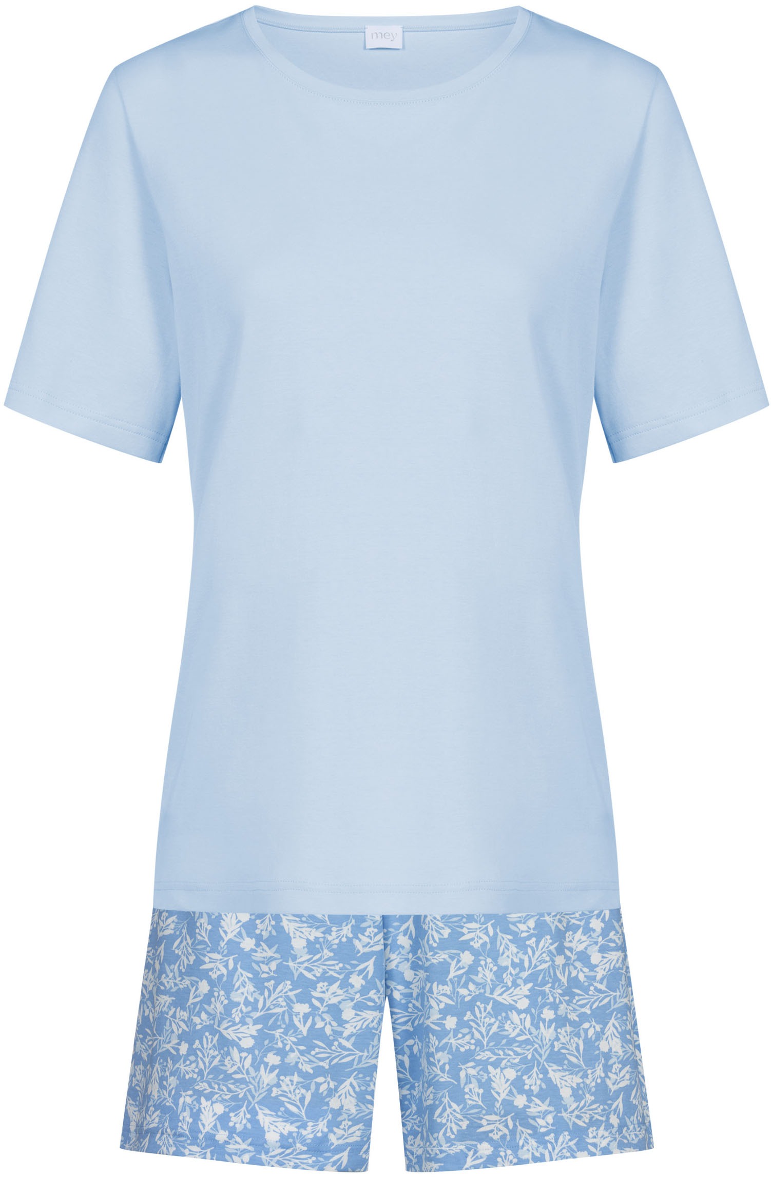 Mey Shorty "Flower Meadow" 2 Stk. tlg., Rundhalsausschnitt, kurzärmlig, Obe günstig online kaufen